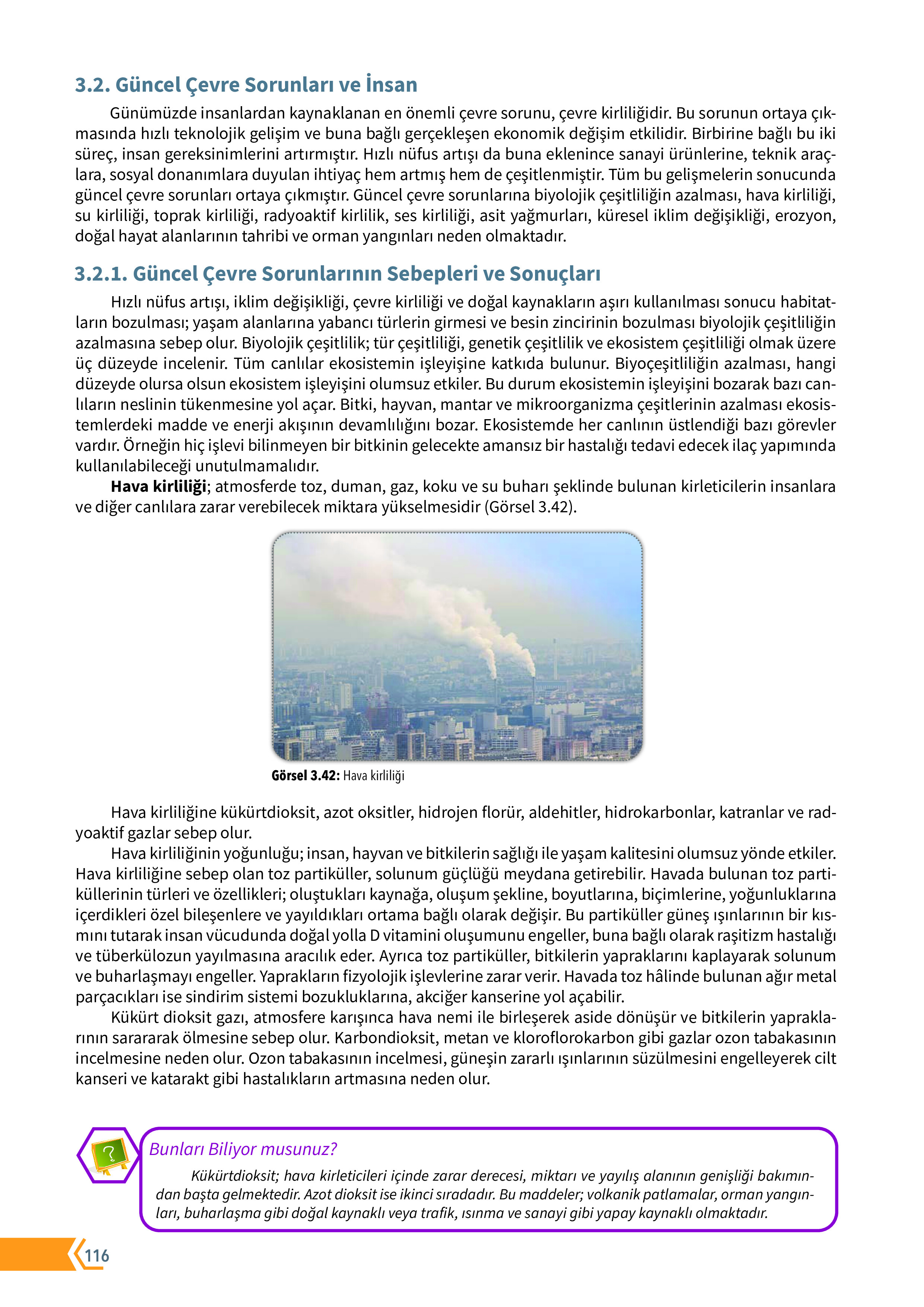 10. Sınıf Meb Yayınları Fen Lisesi Biyoloji Ders Kitabı Sayfa 116 Cevapları