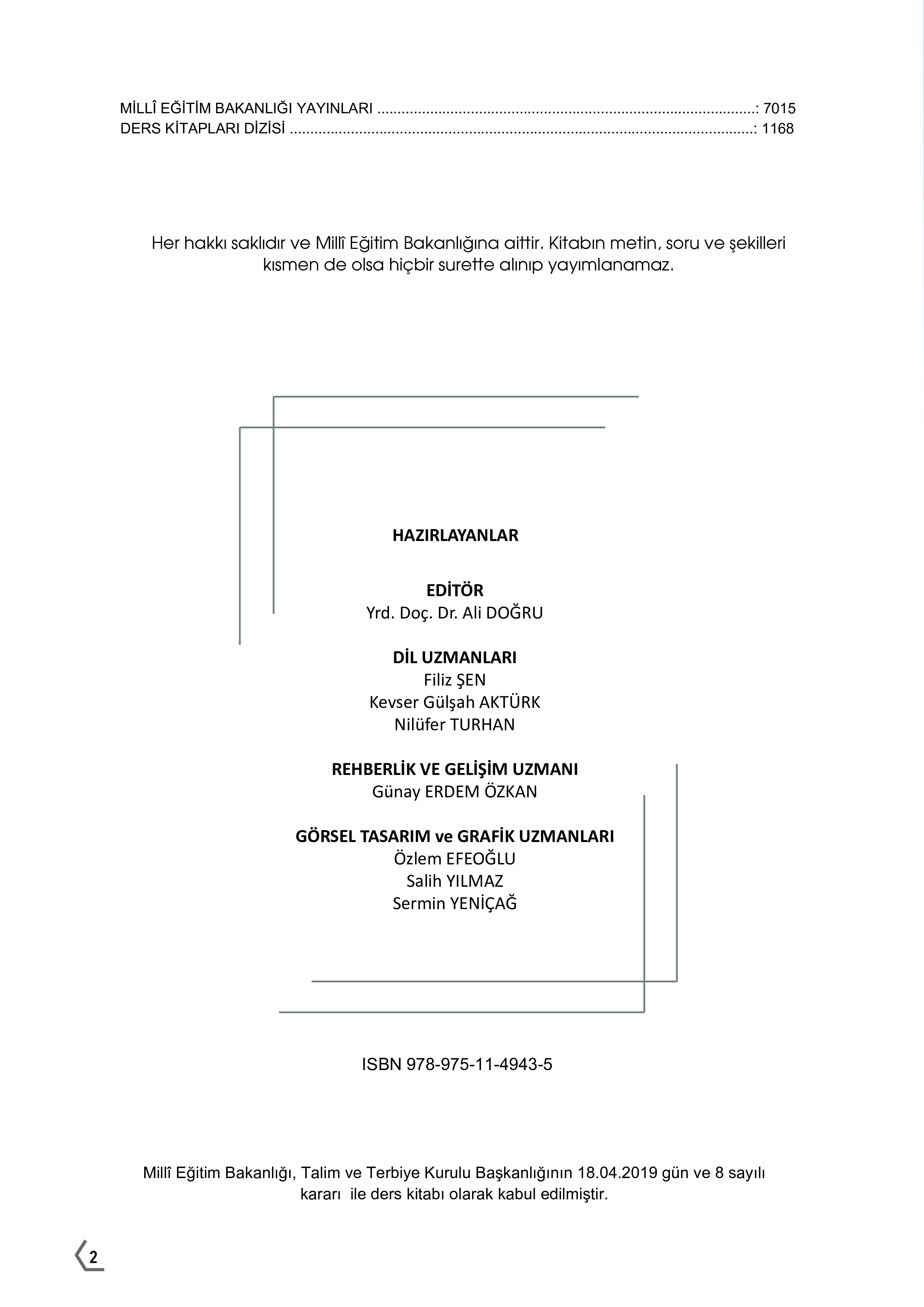 10. Sınıf Meb Yayınları Fen Lisesi Biyoloji Ders Kitabı Sayfa 2 Cevapları