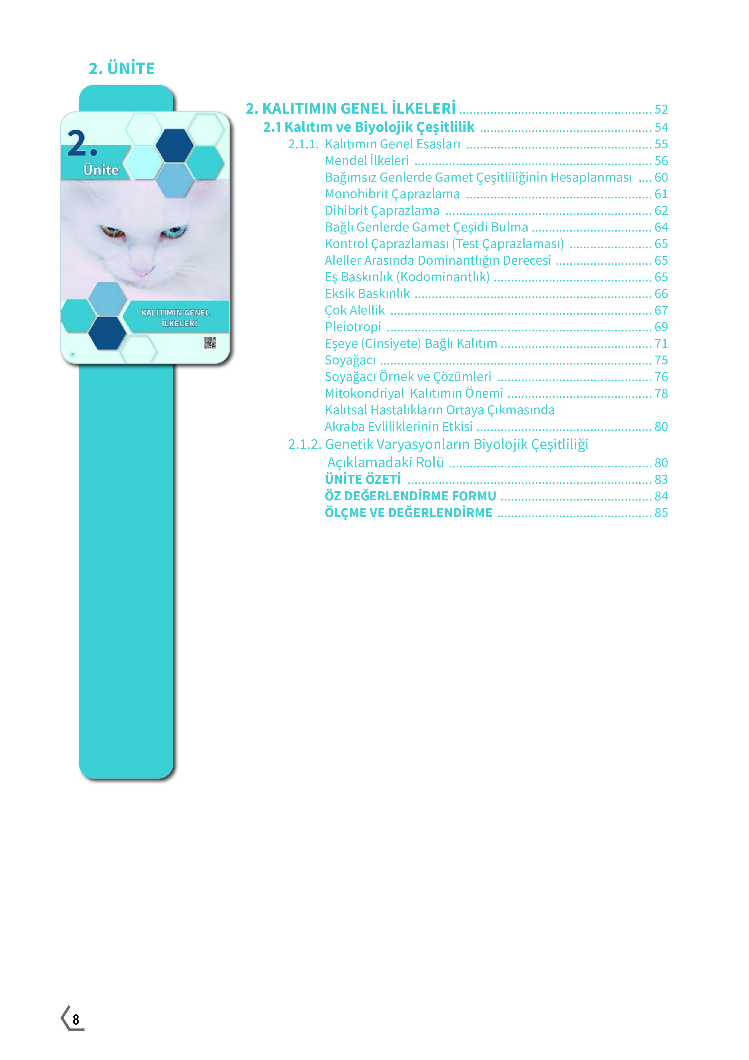 10. Sınıf Meb Yayınları Fen Lisesi Biyoloji Ders Kitabı Sayfa 8 Cevapları