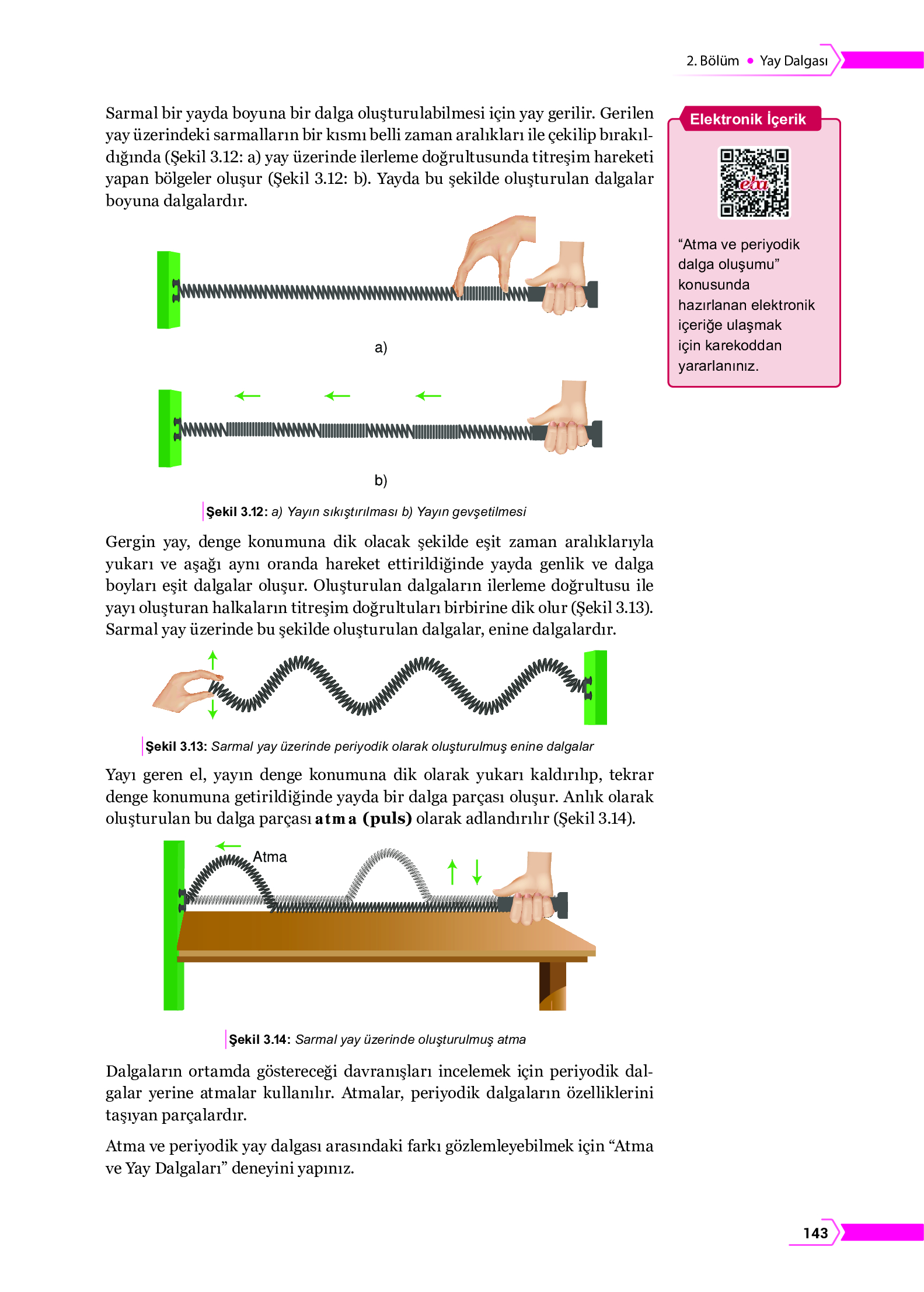 10. Sınıf Meb Yayınları Fen Lisesi Fizik Ders Kitabı Sayfa 143 Cevapları