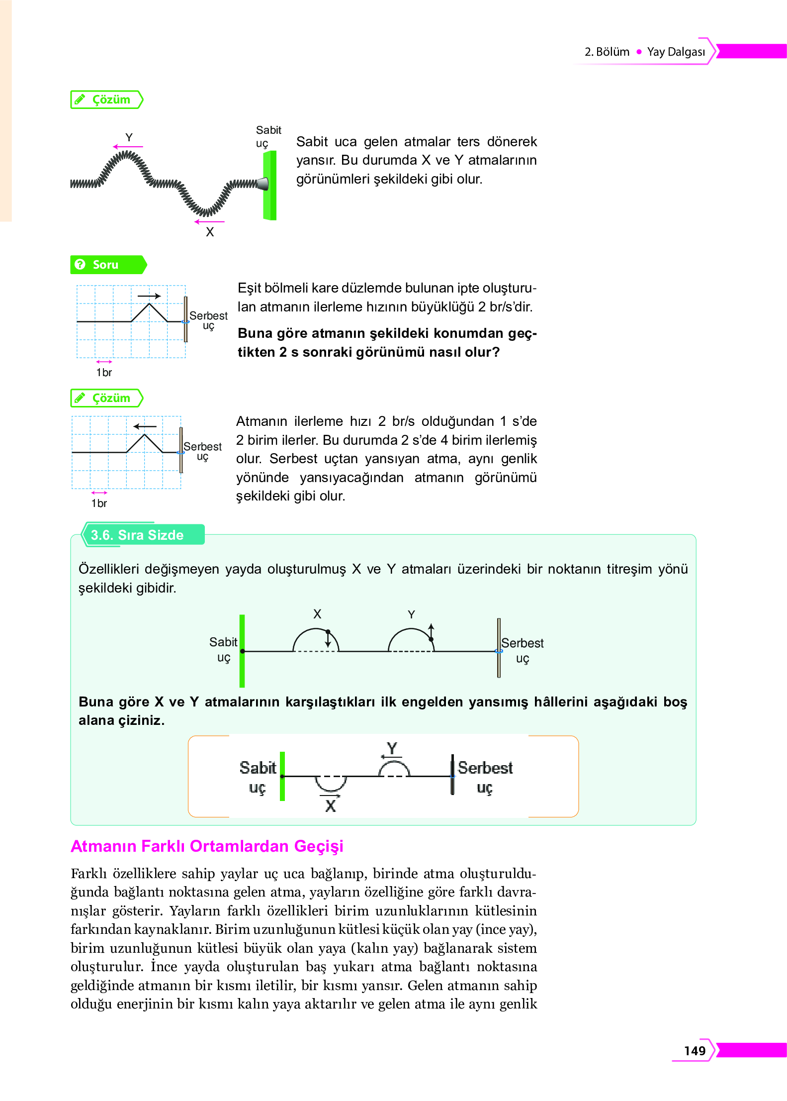 10. Sınıf Meb Yayınları Fen Lisesi Fizik Ders Kitabı Sayfa 149 Cevapları