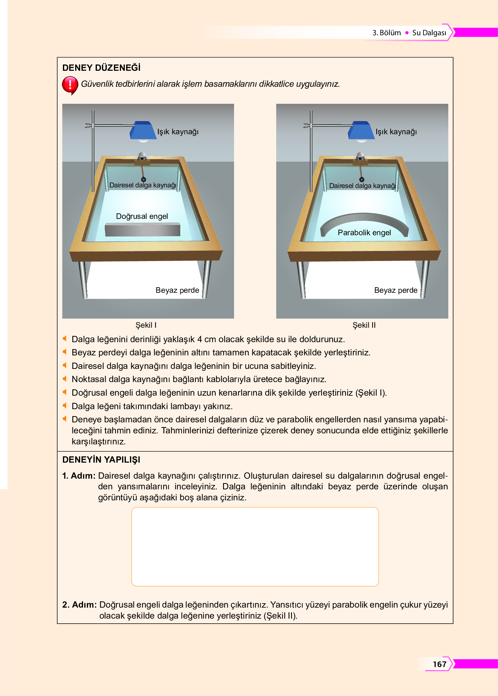 10. Sınıf Meb Yayınları Fen Lisesi Fizik Ders Kitabı Sayfa 167 Cevapları