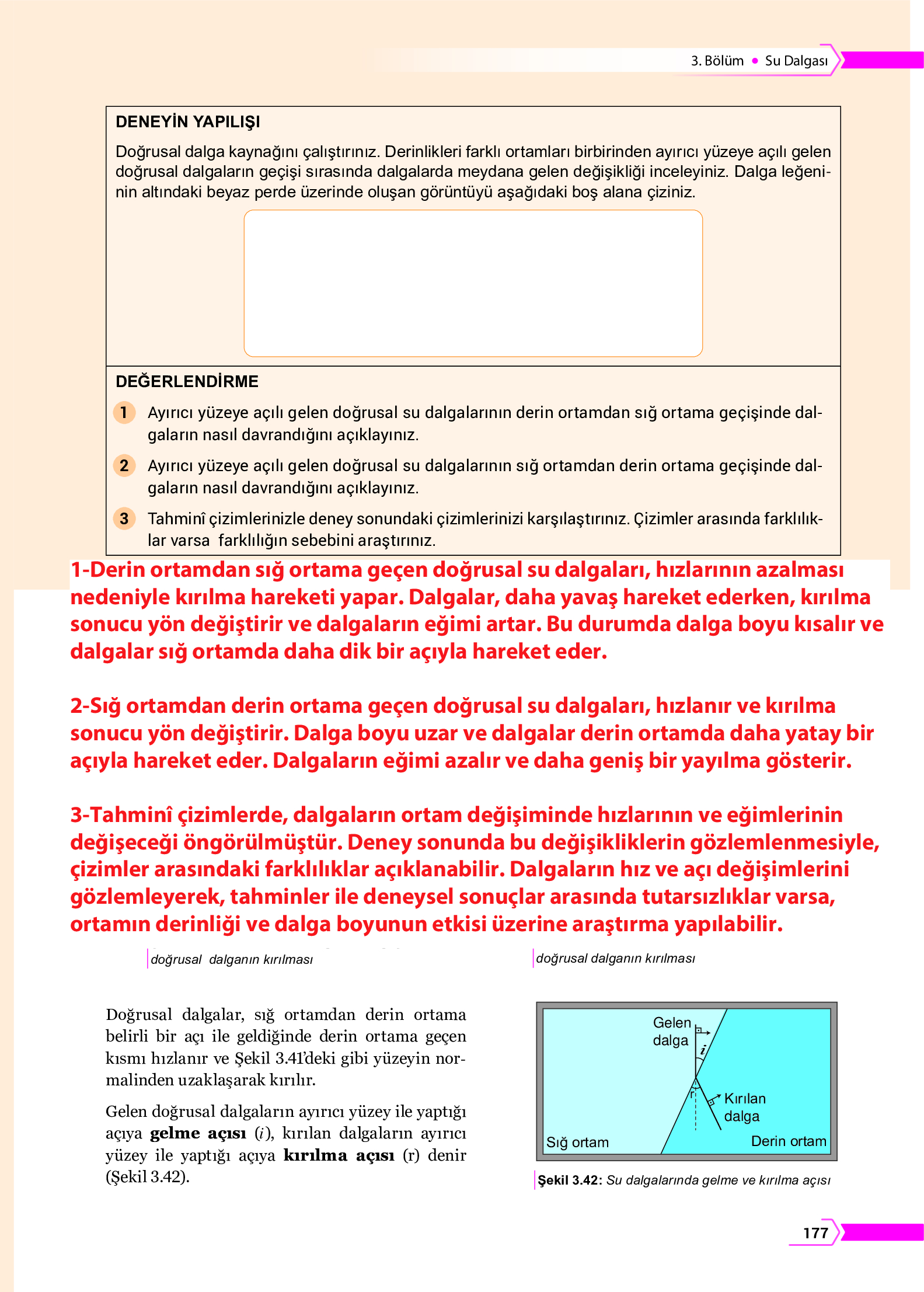 10. Sınıf Meb Yayınları Fen Lisesi Fizik Ders Kitabı Sayfa 177 Cevapları 10. Sınıf Meb Yayınları Fen Lisesi Fizik Ders Kitabı Sayfa 177 Cevapları