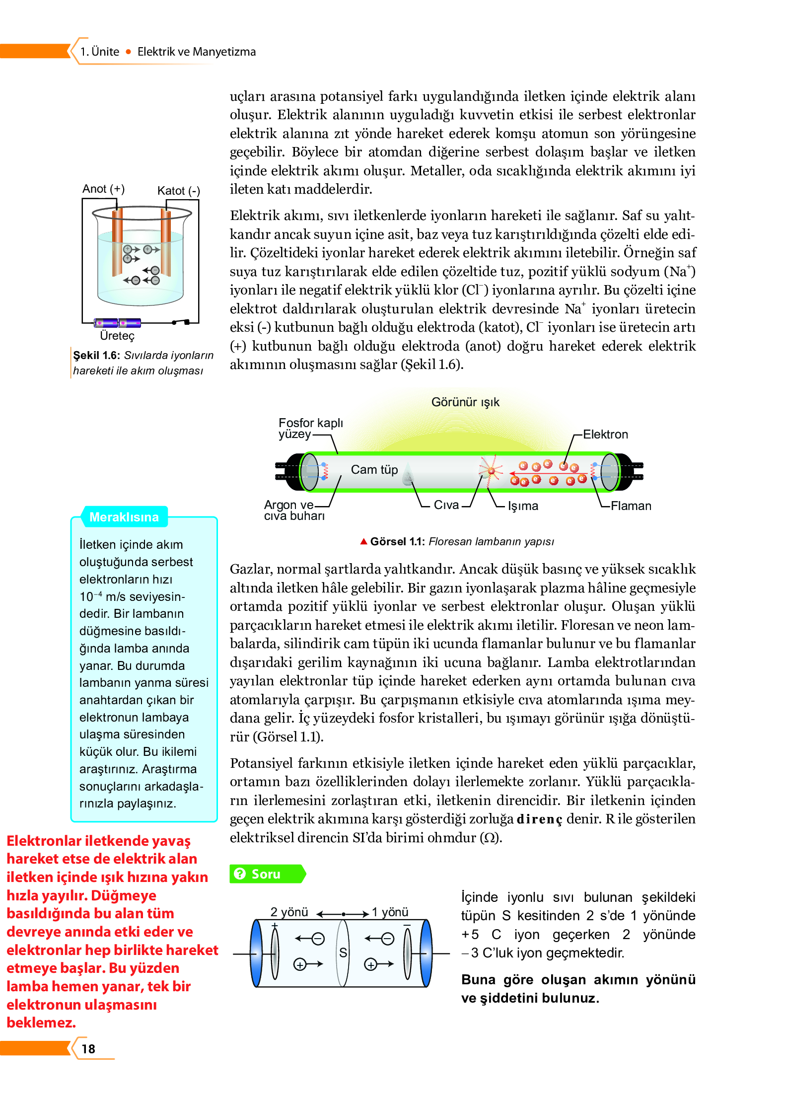 10. Sınıf Meb Yayınları Fen Lisesi Fizik Ders Kitabı Sayfa 18 Cevapları 10. Sınıf Meb Yayınları Fen Lisesi Fizik Ders Kitabı Sayfa 18 Cevapları