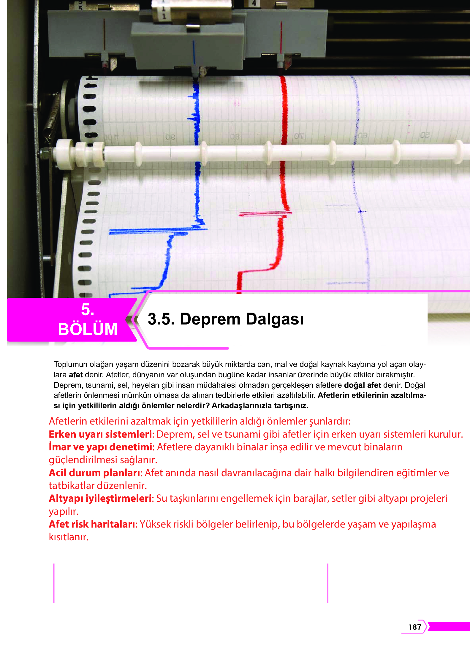 10. Sınıf Meb Yayınları Fen Lisesi Fizik Ders Kitabı Sayfa 187 Cevapları