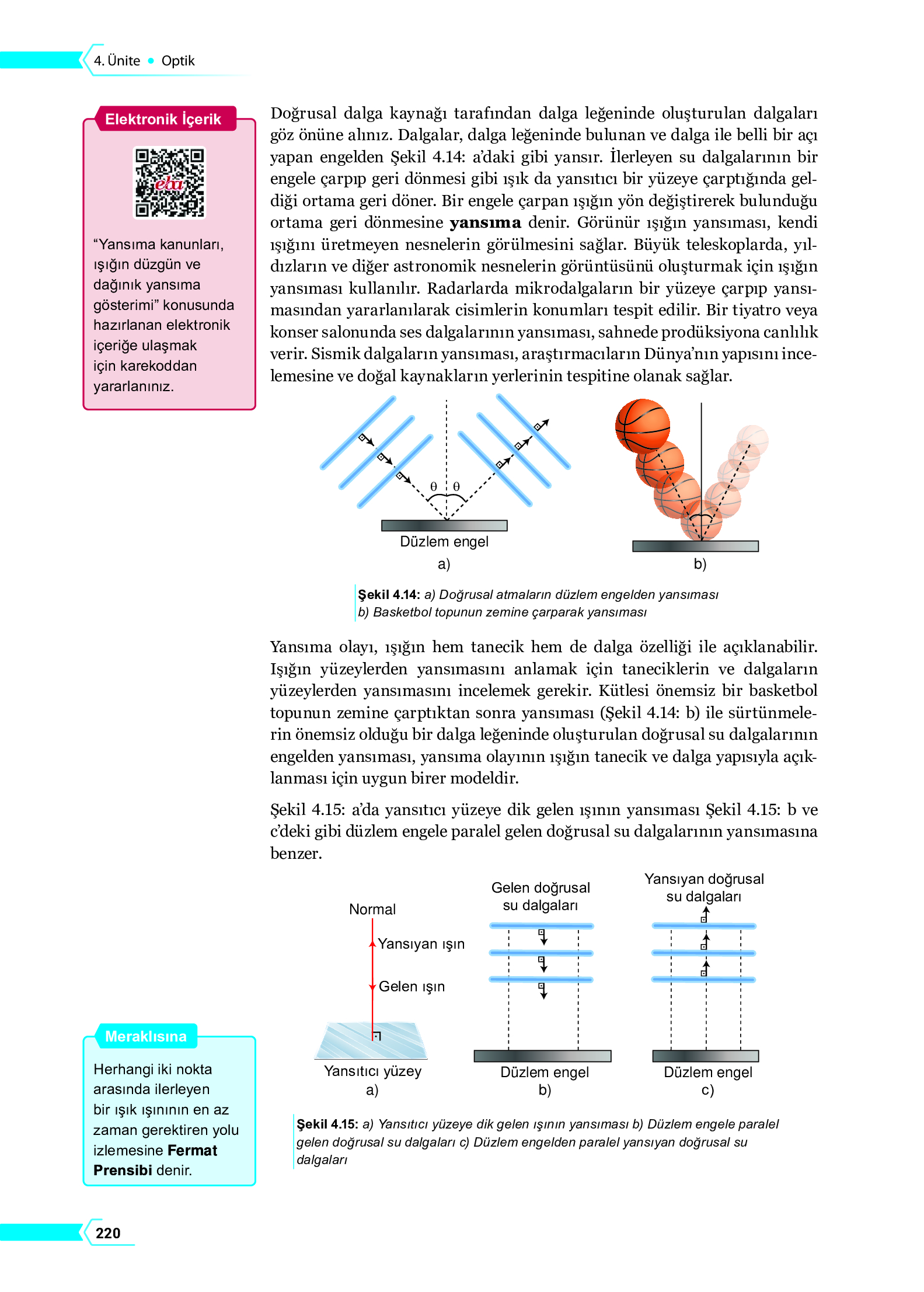 10. Sınıf Meb Yayınları Fen Lisesi Fizik Ders Kitabı Sayfa 220 Cevapları
