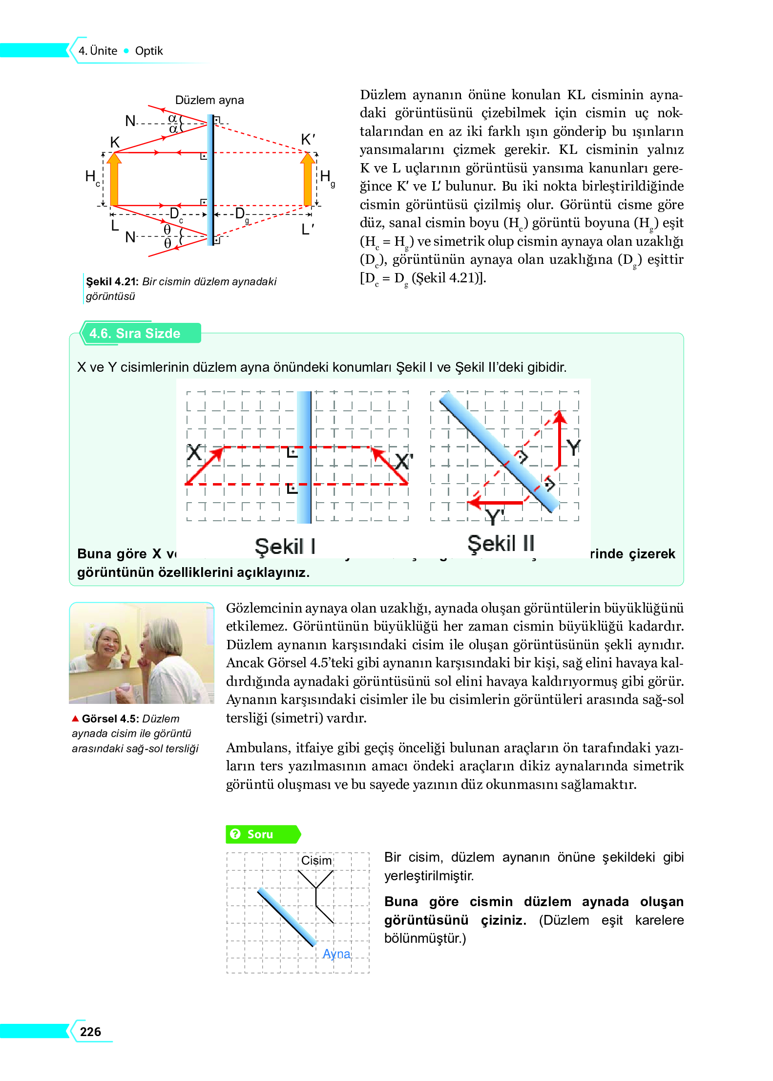 10. Sınıf Meb Yayınları Fen Lisesi Fizik Ders Kitabı Sayfa 226 Cevapları 10. Sınıf Meb Yayınları Fen Lisesi Fizik Ders Kitabı Sayfa 226 Cevapları