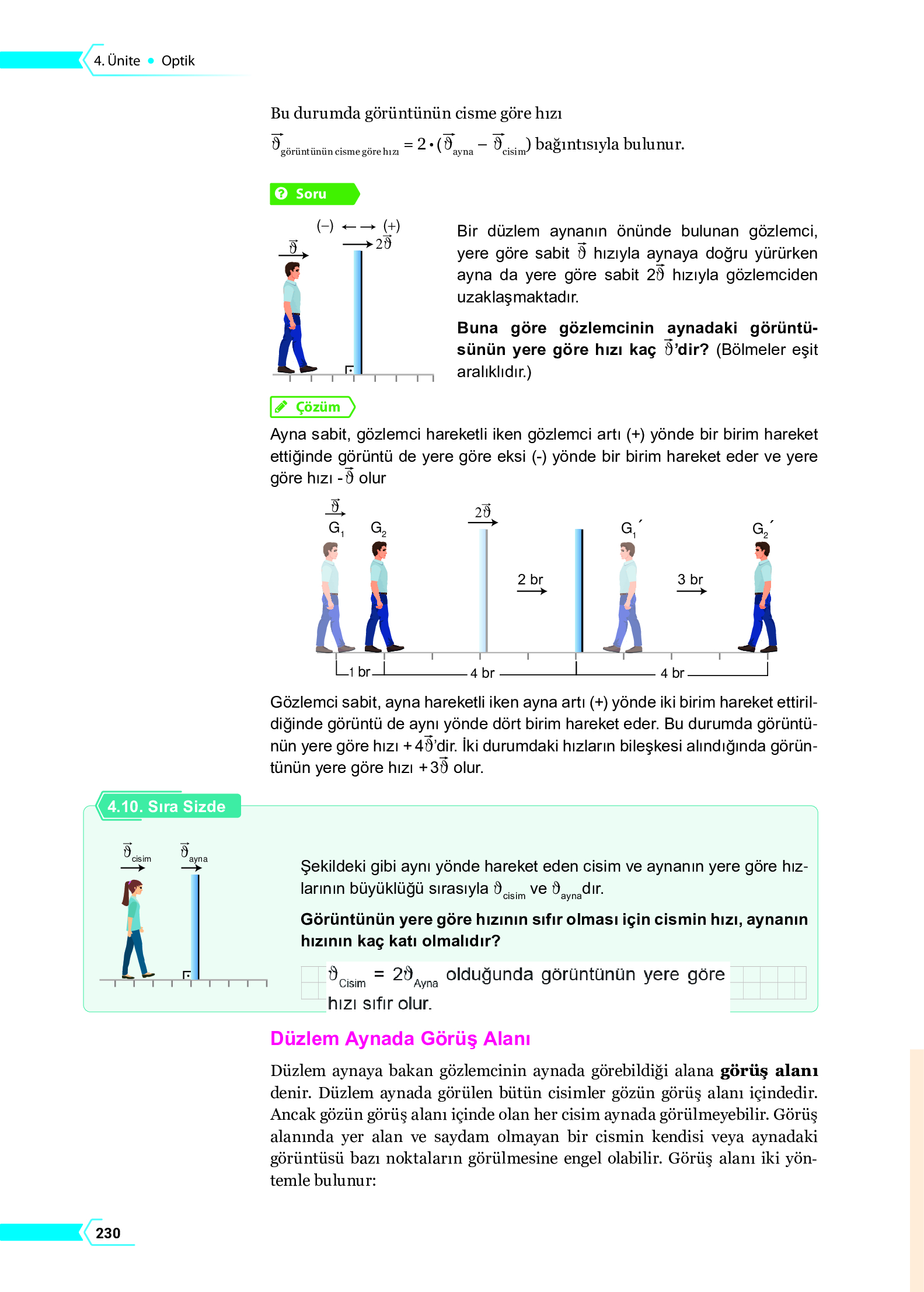 10. Sınıf Meb Yayınları Fen Lisesi Fizik Ders Kitabı Sayfa 230 Cevapları