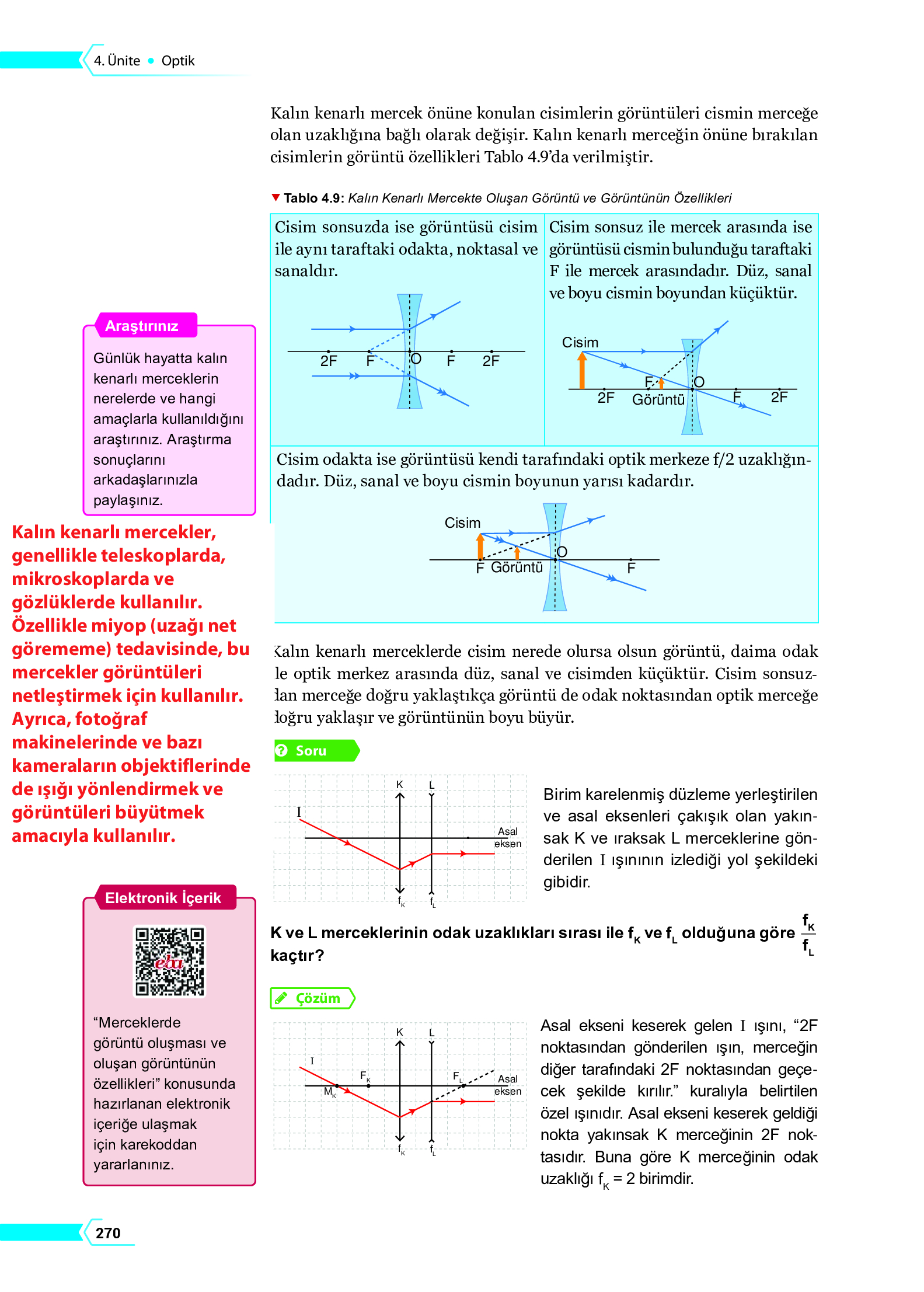 10. Sınıf Meb Yayınları Fen Lisesi Fizik Ders Kitabı Sayfa 270 Cevapları 10. Sınıf Meb Yayınları Fen Lisesi Fizik Ders Kitabı Sayfa 270 Cevapları