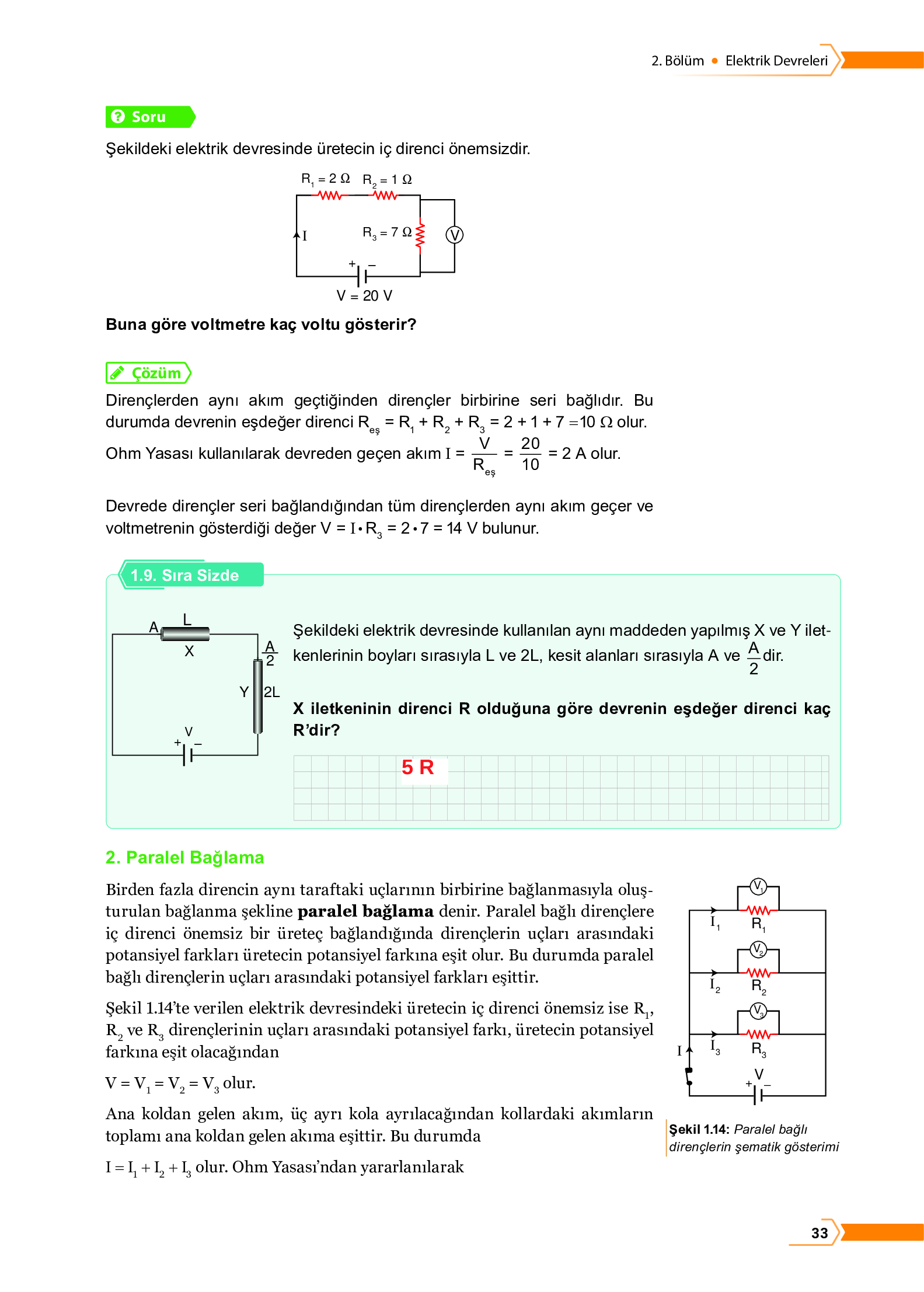10. Sınıf Meb Yayınları Fen Lisesi Fizik Ders Kitabı Sayfa 33 Cevapları 10. Sınıf Meb Yayınları Fen Lisesi Fizik Ders Kitabı Sayfa 33 Cevapları