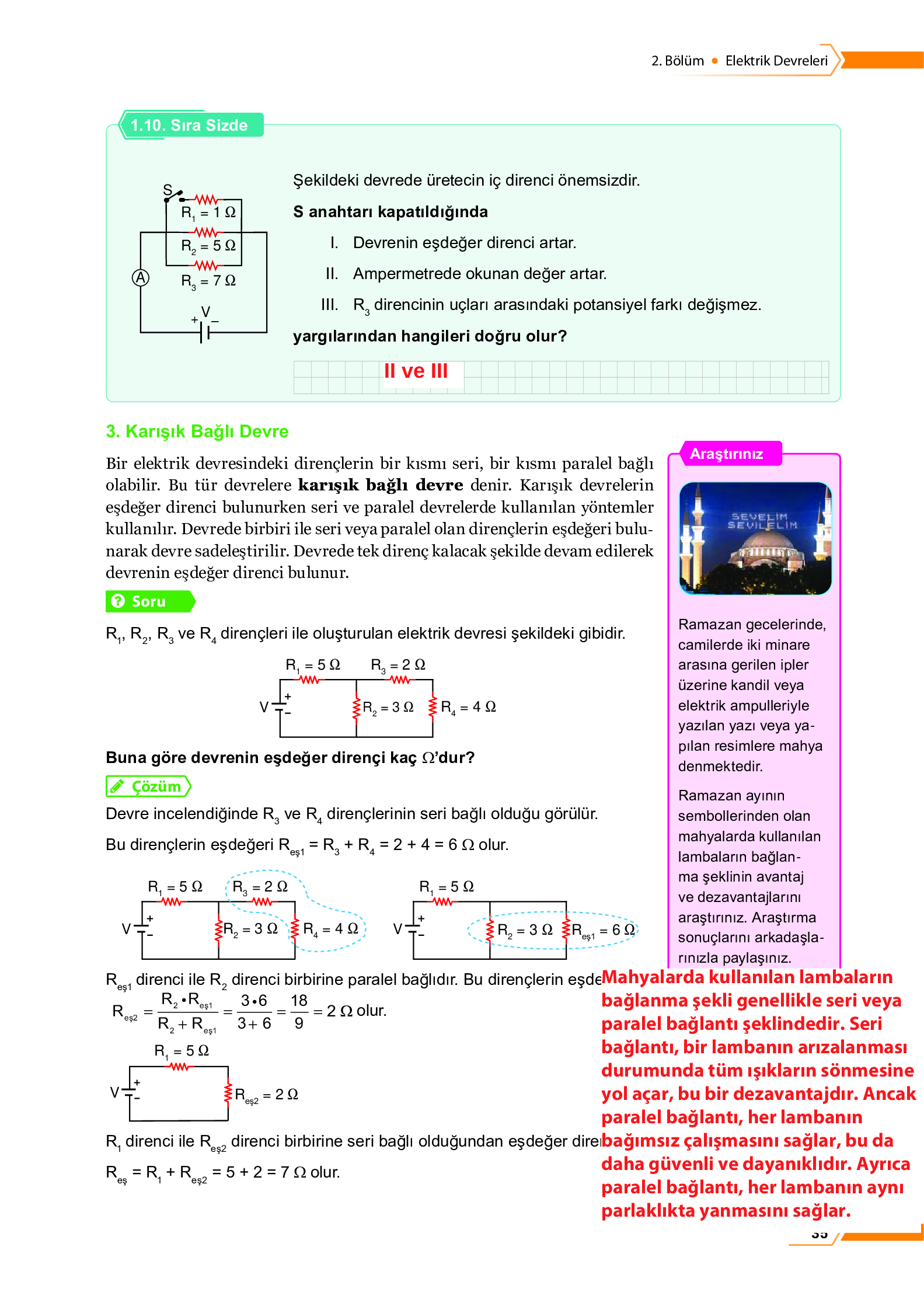 10. Sınıf Meb Yayınları Fen Lisesi Fizik Ders Kitabı Sayfa 35 Cevapları 10. Sınıf Meb Yayınları Fen Lisesi Fizik Ders Kitabı Sayfa 35 Cevapları