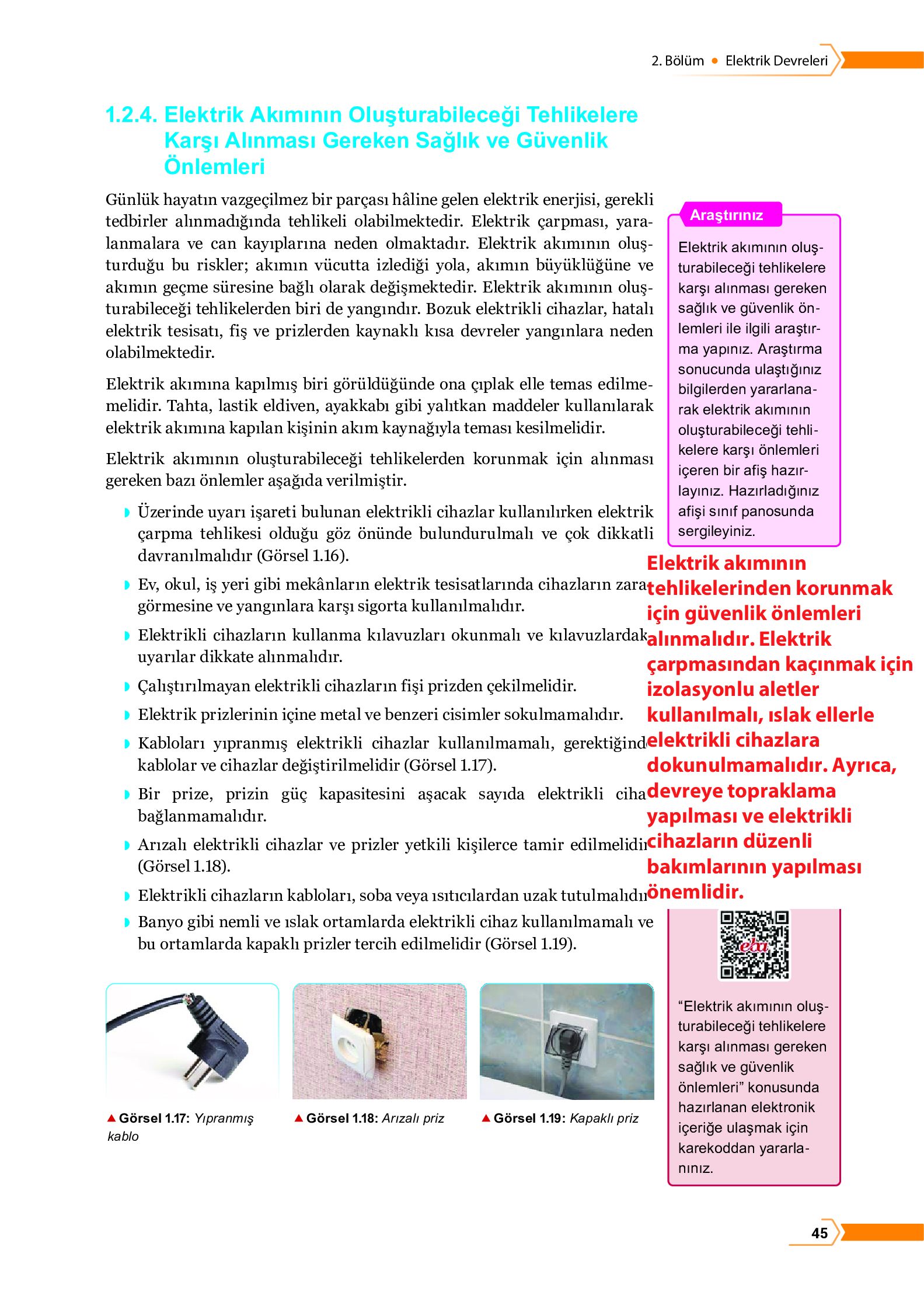 10. Sınıf Meb Yayınları Fen Lisesi Fizik Ders Kitabı Sayfa 45 Cevapları 10. Sınıf Meb Yayınları Fen Lisesi Fizik Ders Kitabı Sayfa 45 Cevapları
