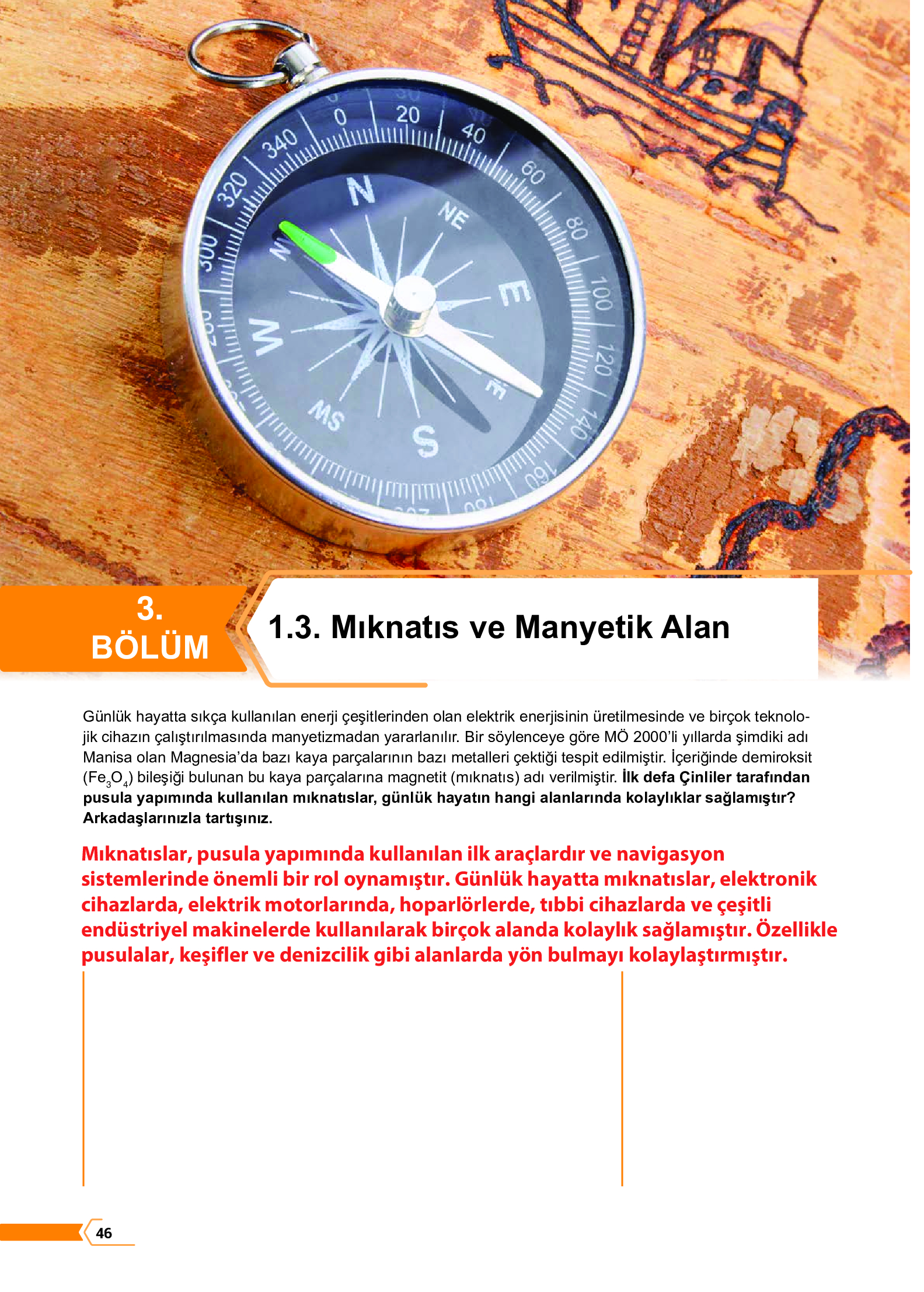 10. Sınıf Meb Yayınları Fen Lisesi Fizik Ders Kitabı Sayfa 46 Cevapları 10. Sınıf Meb Yayınları Fen Lisesi Fizik Ders Kitabı Sayfa 46 Cevapları