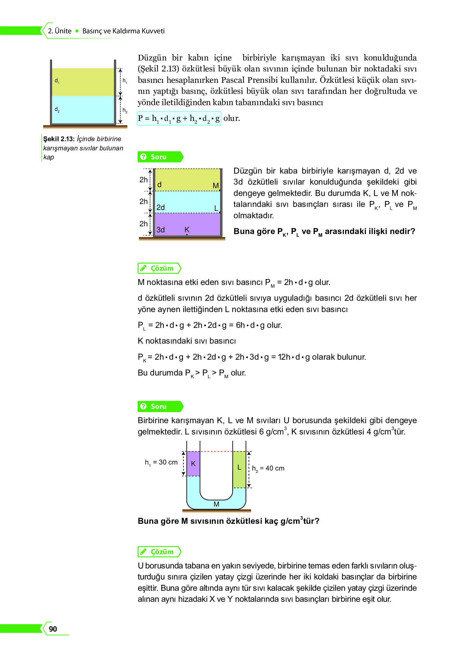 10. Sınıf Meb Yayınları Fen Lisesi Fizik Ders Kitabı Sayfa 90 Cevapları 10. Sınıf Meb Yayınları Fen Lisesi Fizik Ders Kitabı Sayfa 90 Cevapları