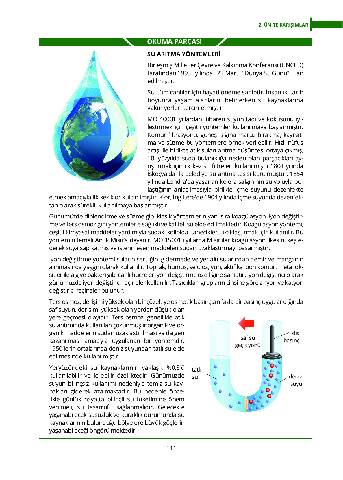 10. Sınıf Meb Yayınları Fen Lisesi Kimya Ders Kitabı Sayfa 111 Cevapları