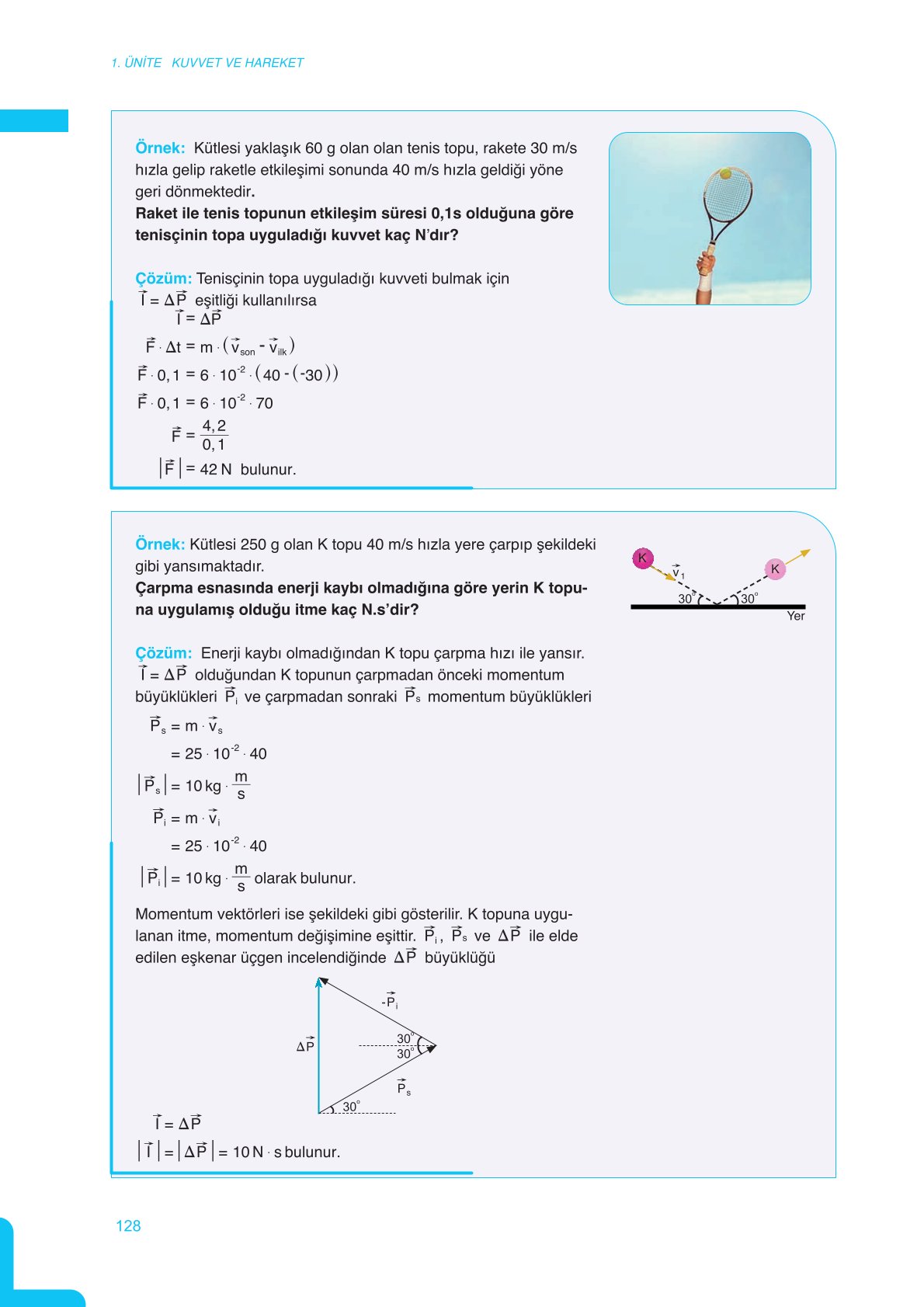 11. Sınıf Meb Yayınları Fen Lisesi Fizik Ders Kitabı Sayfa 128 Cevapları 11. Sınıf Meb Yayınları Fen Lisesi Fizik Ders Kitabı Sayfa 128 Cevapları