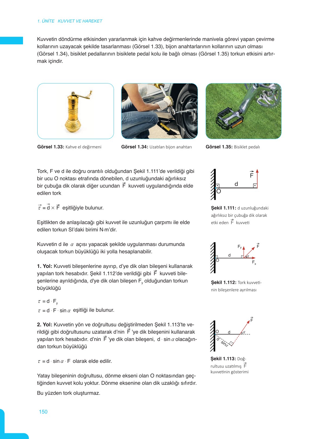 11. Sınıf Meb Yayınları Fen Lisesi Fizik Ders Kitabı Sayfa 150 Cevapları 11. Sınıf Meb Yayınları Fen Lisesi Fizik Ders Kitabı Sayfa 150 Cevapları