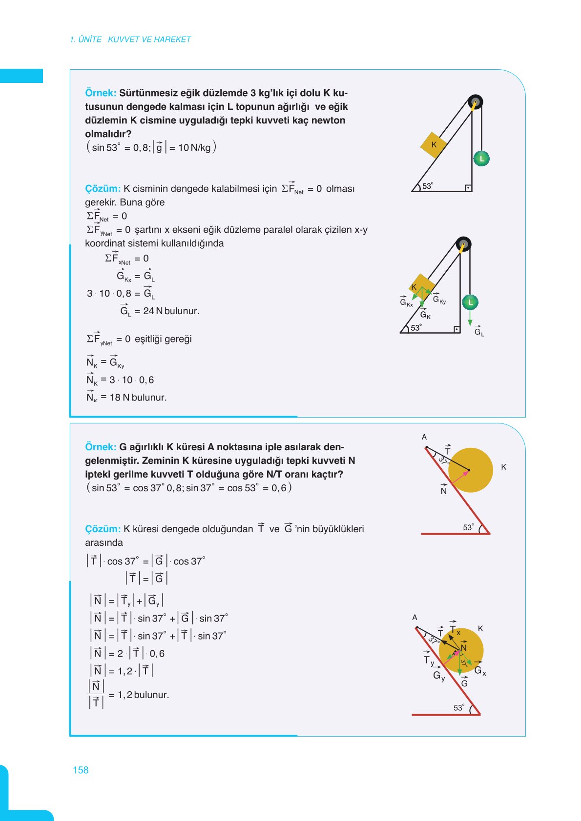 11. Sınıf Meb Yayınları Fen Lisesi Fizik Ders Kitabı Sayfa 158 Cevapları 11. Sınıf Meb Yayınları Fen Lisesi Fizik Ders Kitabı Sayfa 158 Cevapları