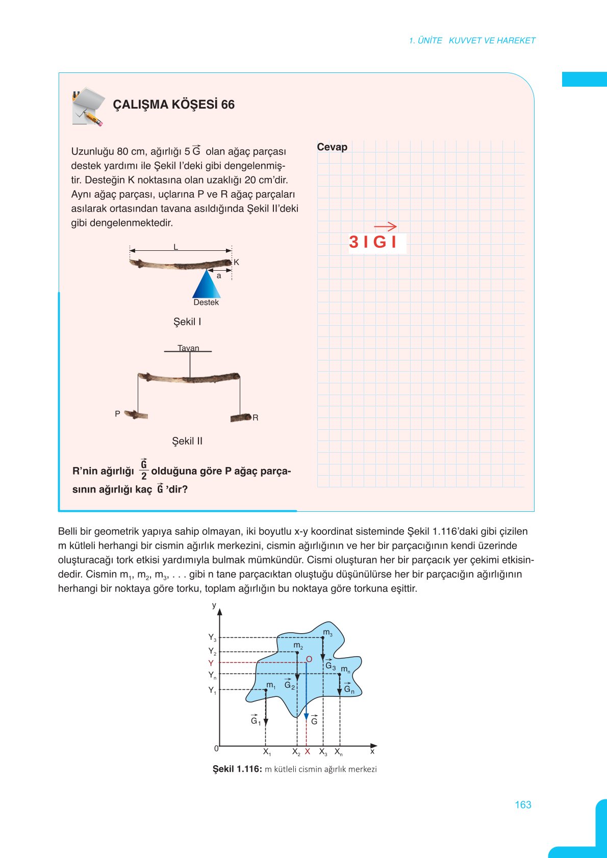 11. Sınıf Meb Yayınları Fen Lisesi Fizik Ders Kitabı Sayfa 163 Cevapları 11. Sınıf Meb Yayınları Fen Lisesi Fizik Ders Kitabı Sayfa 163 Cevapları