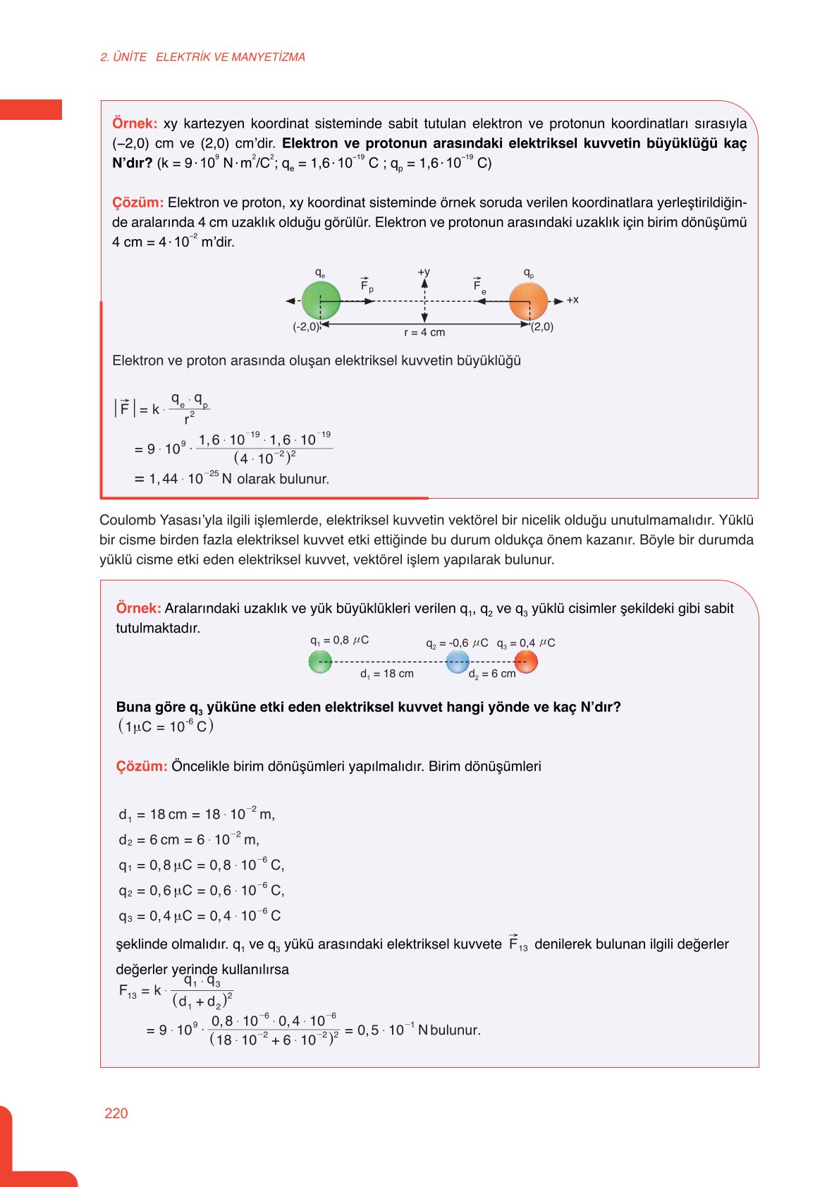11. Sınıf Meb Yayınları Fen Lisesi Fizik Ders Kitabı Sayfa 220 Cevapları 11. Sınıf Meb Yayınları Fen Lisesi Fizik Ders Kitabı Sayfa 220 Cevapları