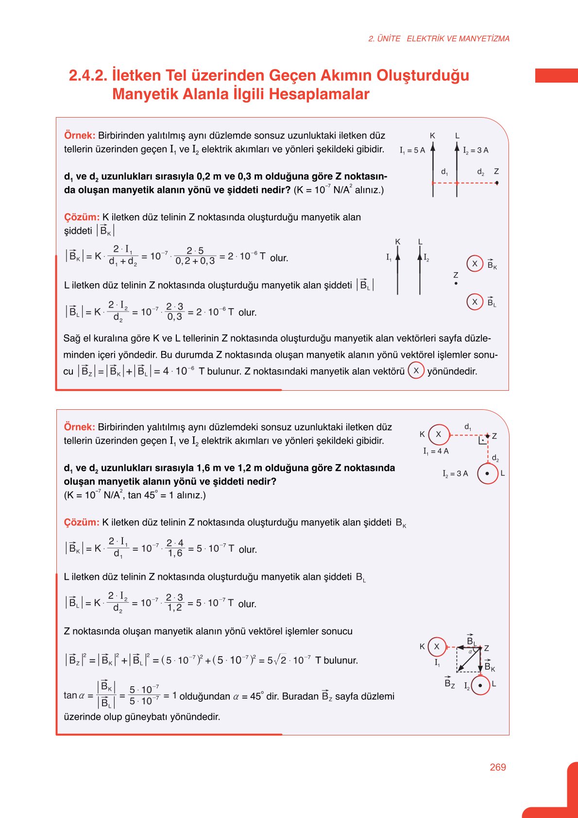 11. Sınıf Meb Yayınları Fen Lisesi Fizik Ders Kitabı Sayfa 269 Cevapları 11. Sınıf Meb Yayınları Fen Lisesi Fizik Ders Kitabı Sayfa 269 Cevapları
