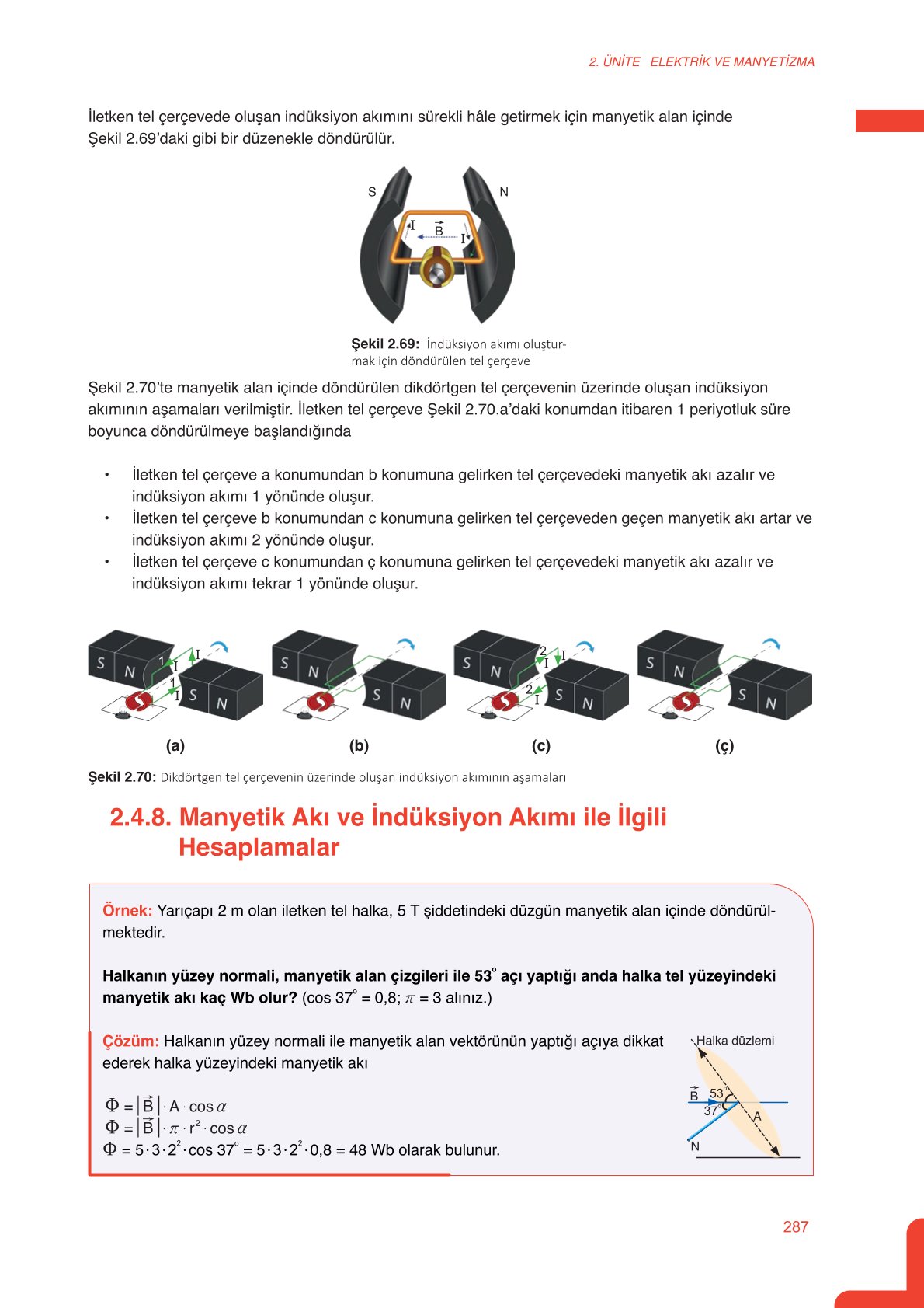 11. Sınıf Meb Yayınları Fen Lisesi Fizik Ders Kitabı Sayfa 287 Cevapları 11. Sınıf Meb Yayınları Fen Lisesi Fizik Ders Kitabı Sayfa 287 Cevapları