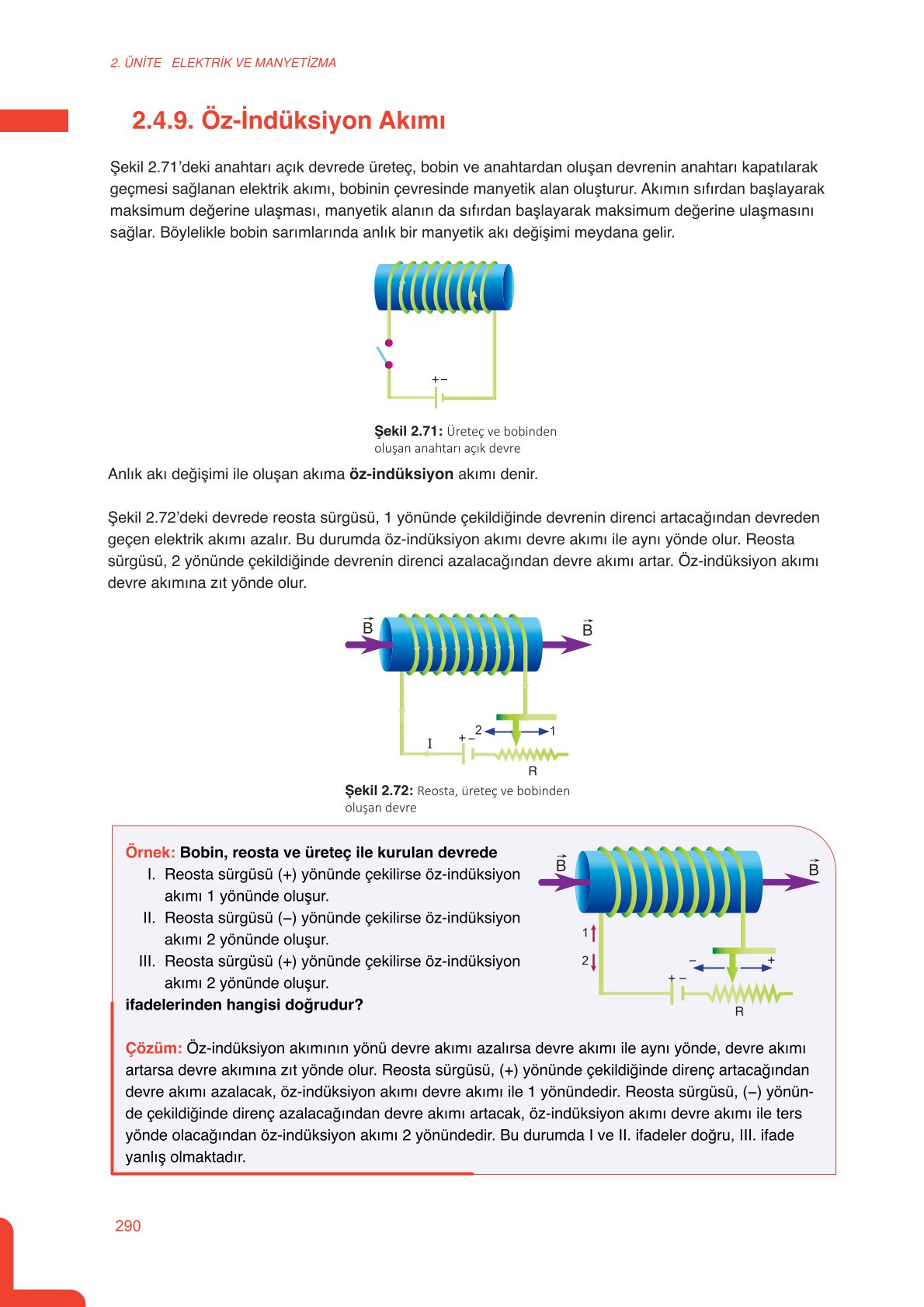11. Sınıf Meb Yayınları Fen Lisesi Fizik Ders Kitabı Sayfa 290 Cevapları 11. Sınıf Meb Yayınları Fen Lisesi Fizik Ders Kitabı Sayfa 290 Cevapları