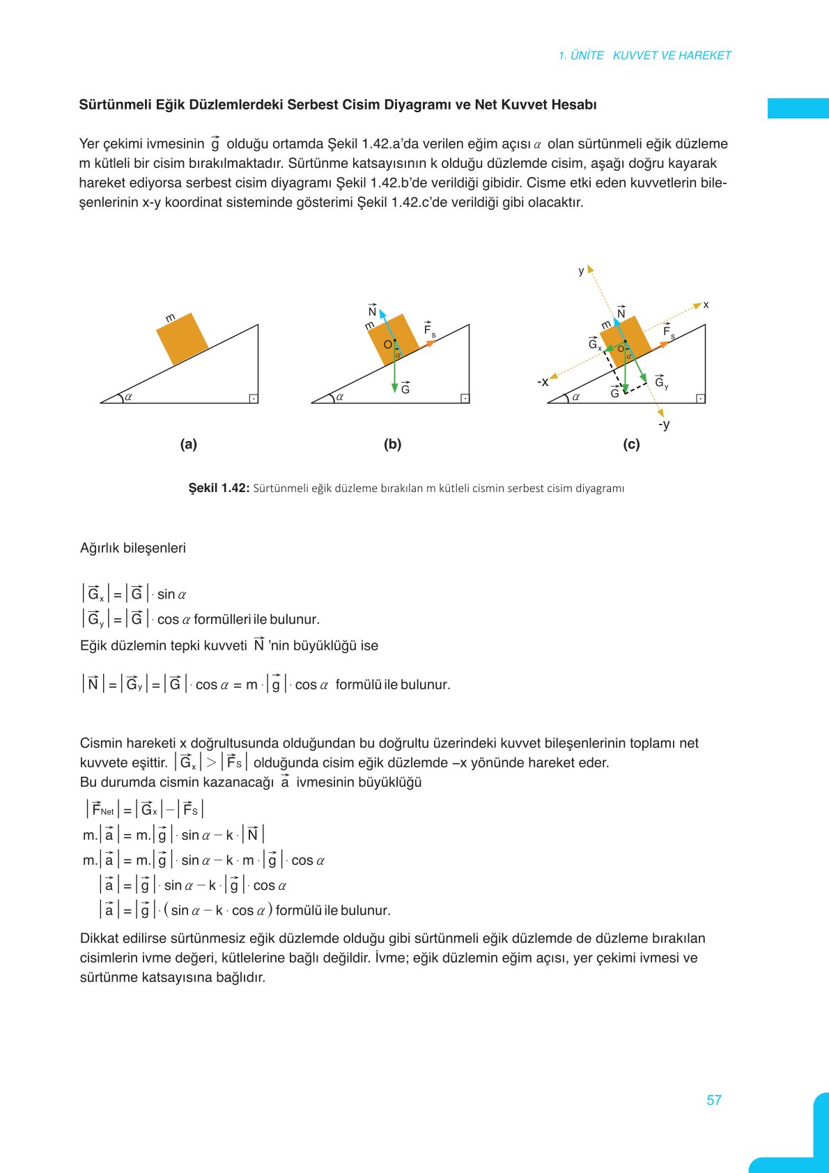 11. Sınıf Meb Yayınları Fen Lisesi Fizik Ders Kitabı Sayfa 57 Cevapları 11. Sınıf Meb Yayınları Fen Lisesi Fizik Ders Kitabı Sayfa 57 Cevapları