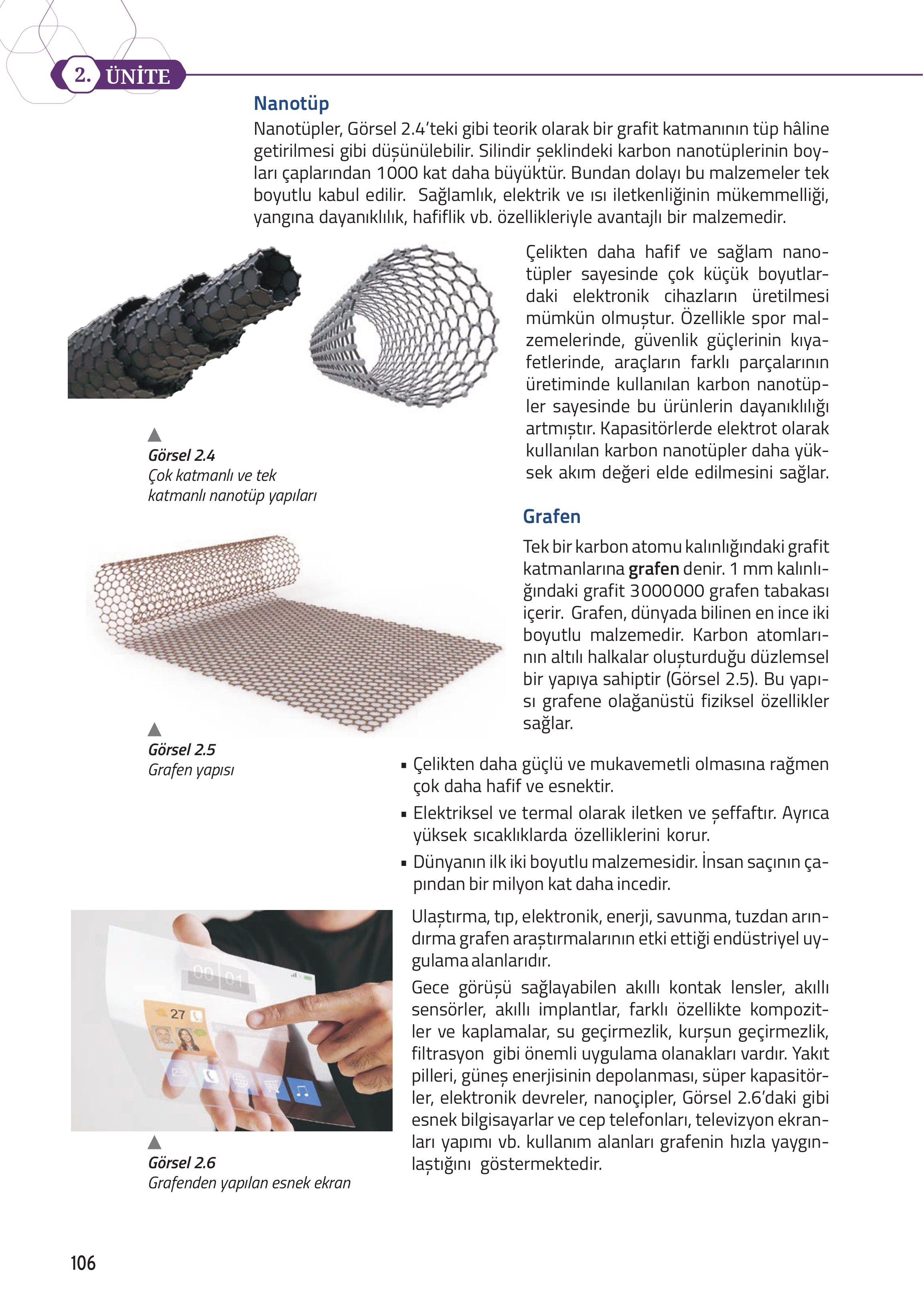 12. Sınıf Meb Yayınları Fen Lisesi Kimya Ders Kitabı Sayfa 106 Cevapları