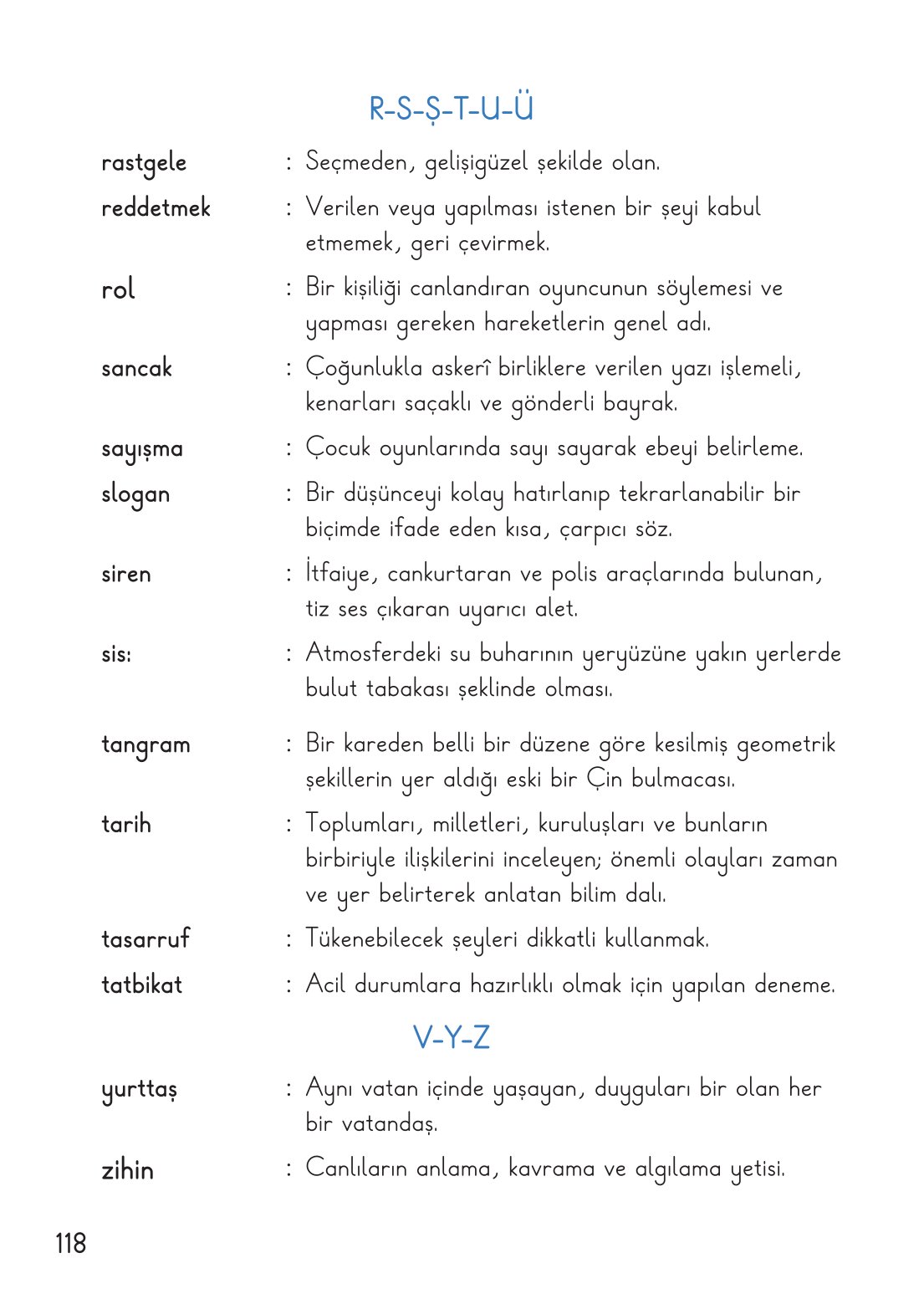 2. Sınıf Meb Yayınları Hayat Bilgisi 1. Kitap Ders Kitabı Sayfa 119 Cevapları