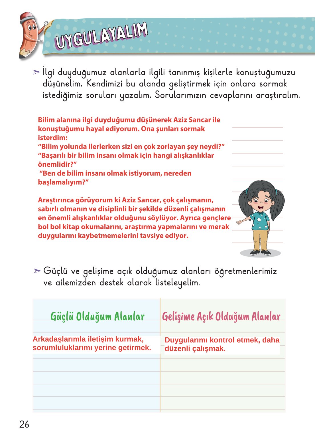 2. Sınıf Meb Yayınları Hayat Bilgisi 1. Kitap Ders Kitabı Sayfa 27 Cevapları