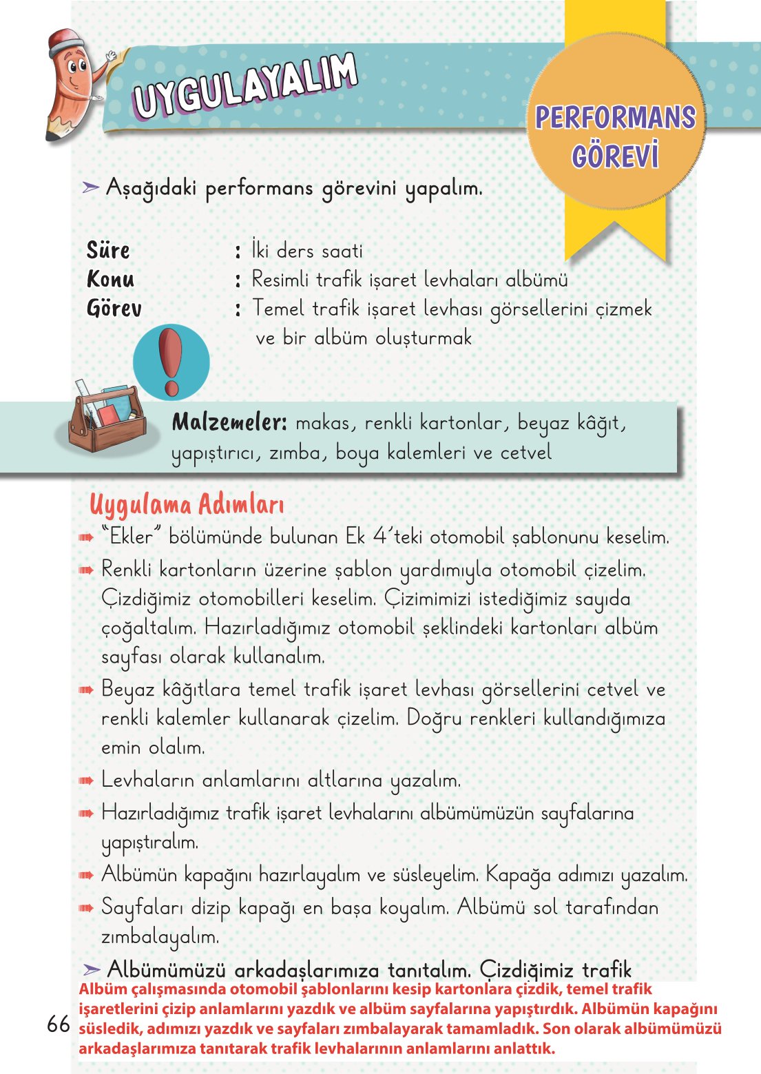 2. Sınıf Meb Yayınları Hayat Bilgisi 1. Kitap Ders Kitabı Sayfa 67 Cevapları