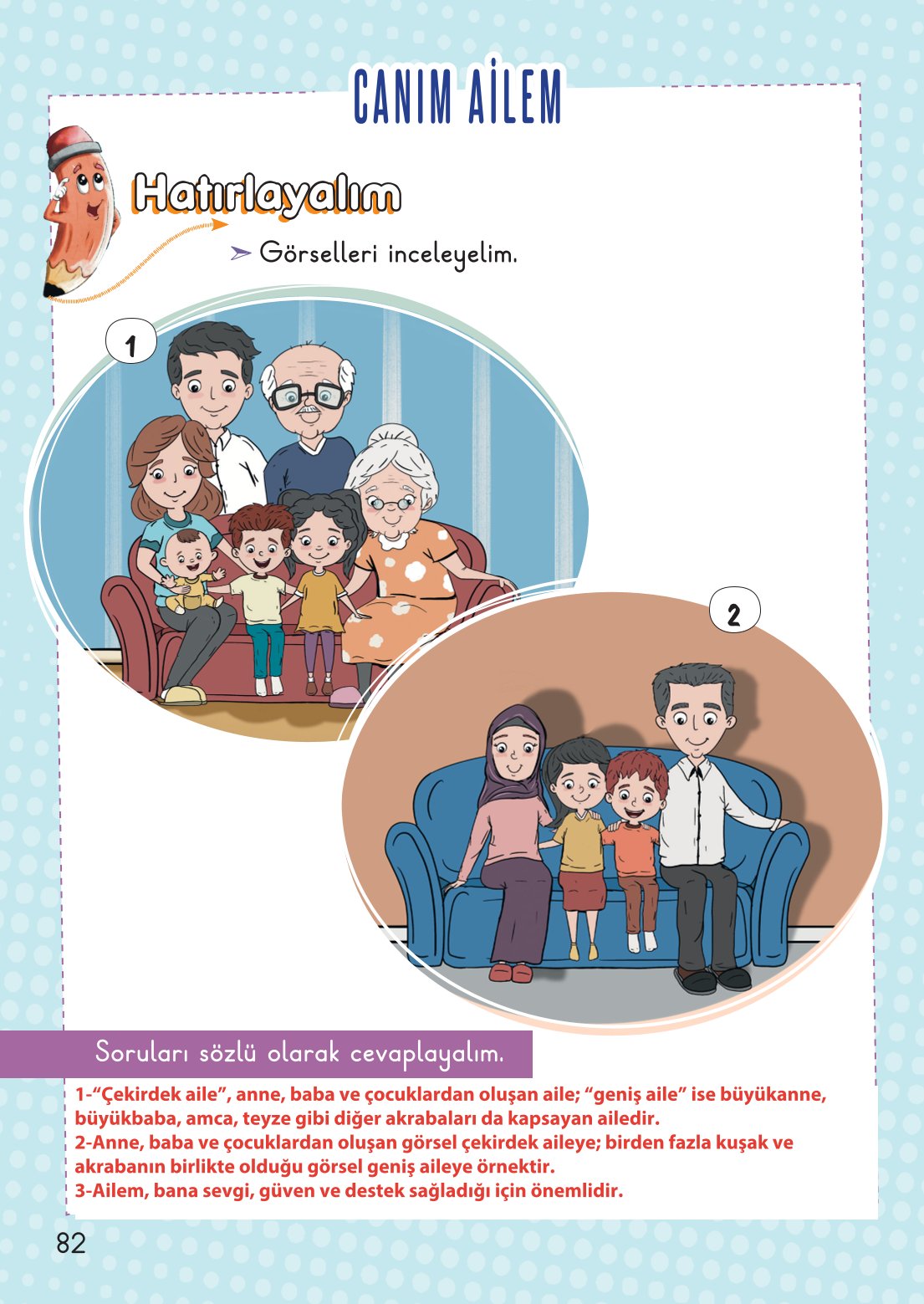 2. Sınıf Meb Yayınları Hayat Bilgisi 1. Kitap Ders Kitabı Sayfa 83 Cevapları