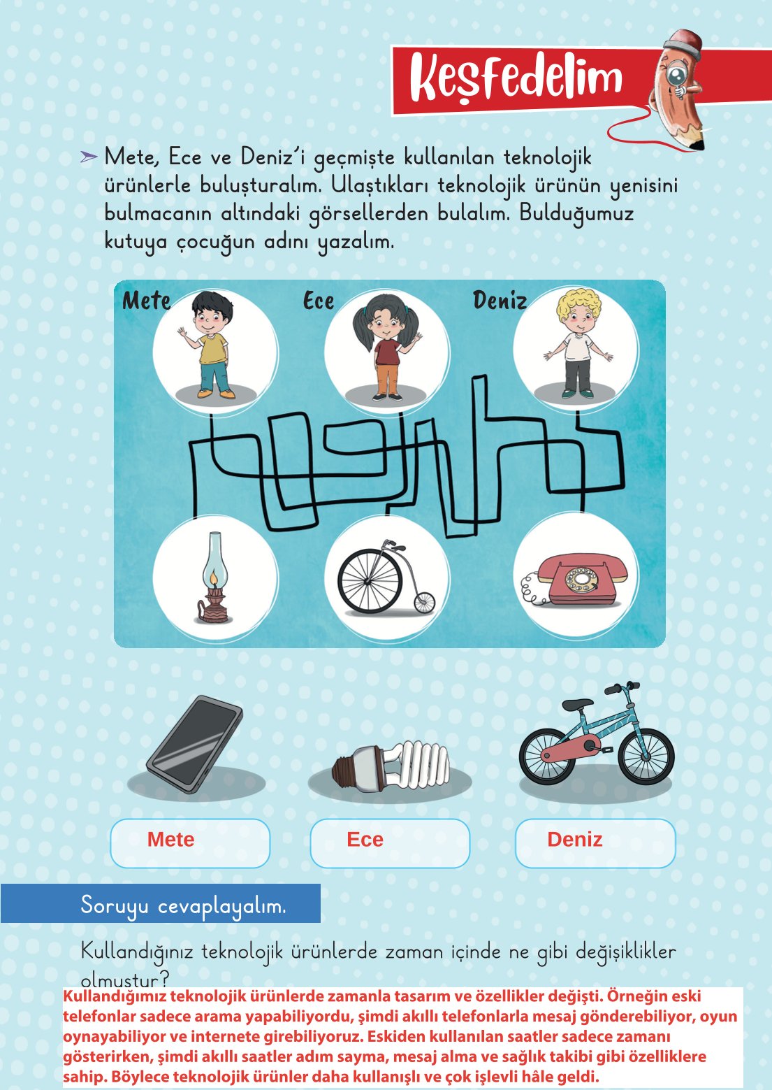 2. Sınıf Meb Yayınları Hayat Bilgisi 2. Kitap Ders Kitabı Sayfa 100 Cevapları