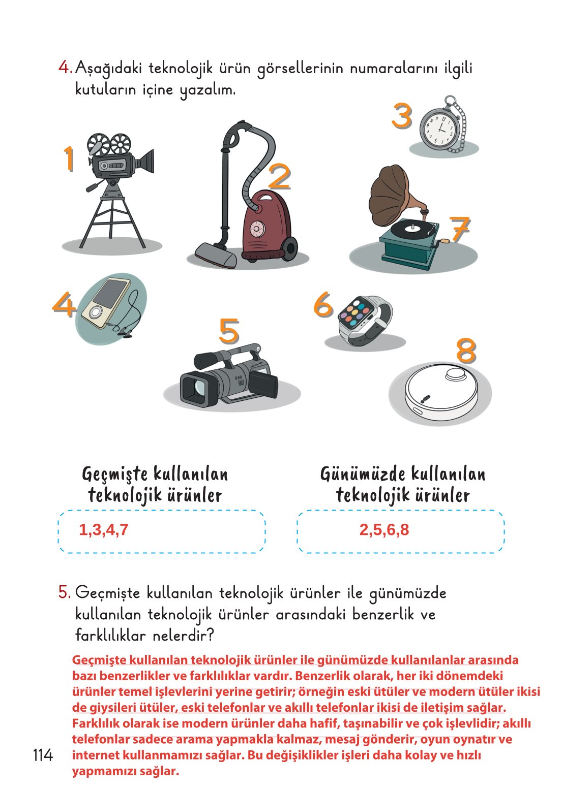 2. Sınıf Meb Yayınları Hayat Bilgisi 2. Kitap Ders Kitabı Sayfa 115 Cevapları