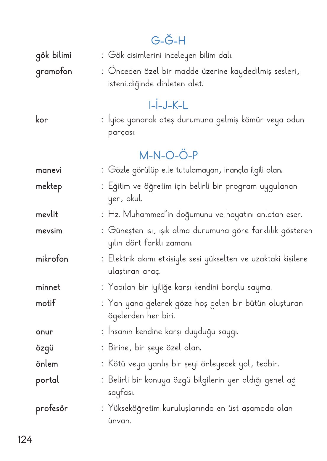 2. Sınıf Meb Yayınları Hayat Bilgisi 2. Kitap Ders Kitabı Sayfa 125 Cevapları