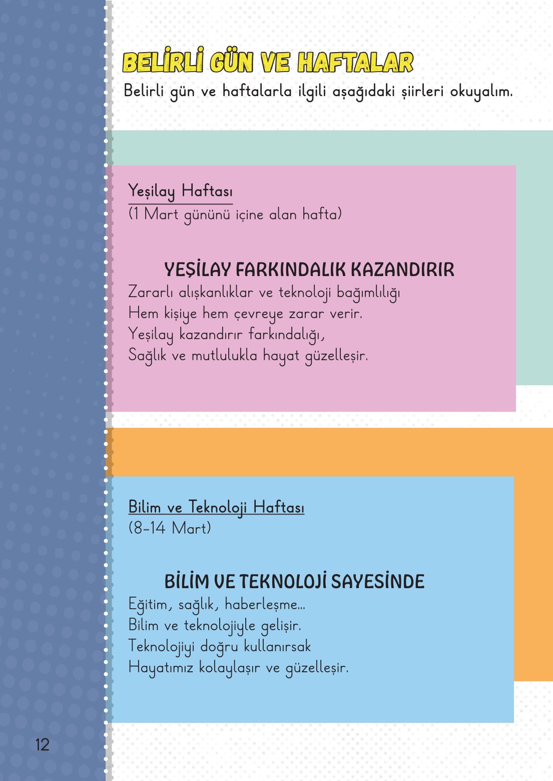 2. Sınıf Meb Yayınları Hayat Bilgisi 2. Kitap Ders Kitabı Sayfa 13 Cevapları