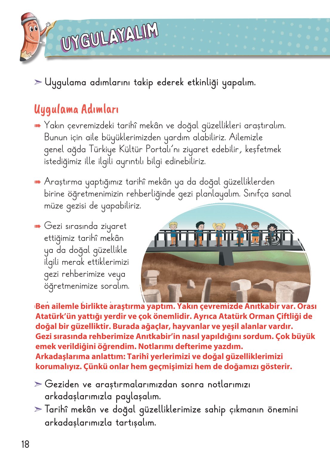 2. Sınıf Meb Yayınları Hayat Bilgisi 2. Kitap Ders Kitabı Sayfa 19 Cevapları