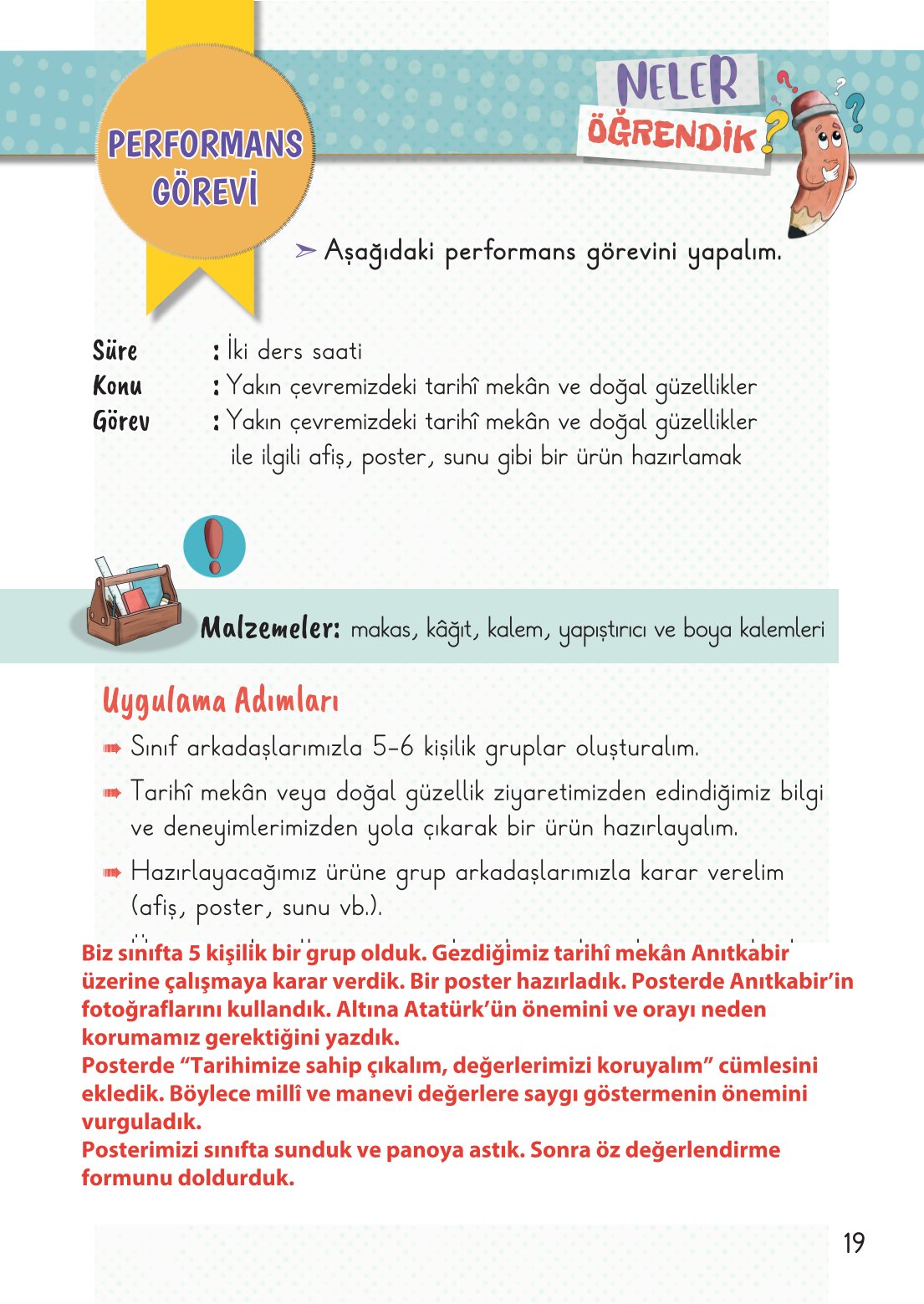 2. Sınıf Meb Yayınları Hayat Bilgisi 2. Kitap Ders Kitabı Sayfa 20 Cevapları