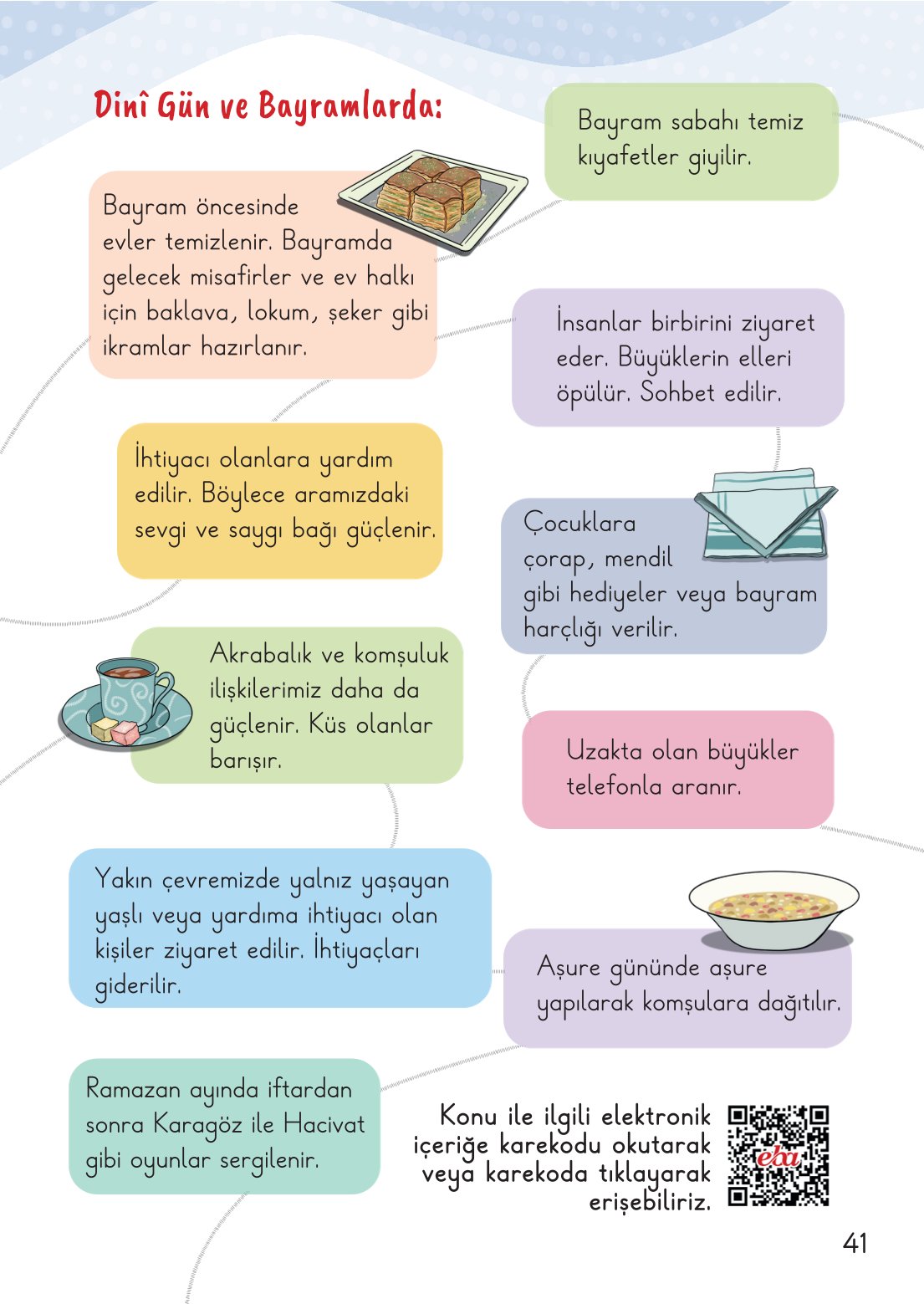 2. Sınıf Meb Yayınları Hayat Bilgisi 2. Kitap Ders Kitabı Sayfa 42 Cevapları