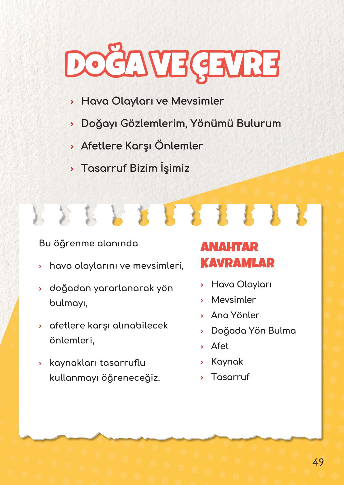 2. Sınıf Meb Yayınları Hayat Bilgisi 2. Kitap Ders Kitabı Sayfa 50 Cevapları