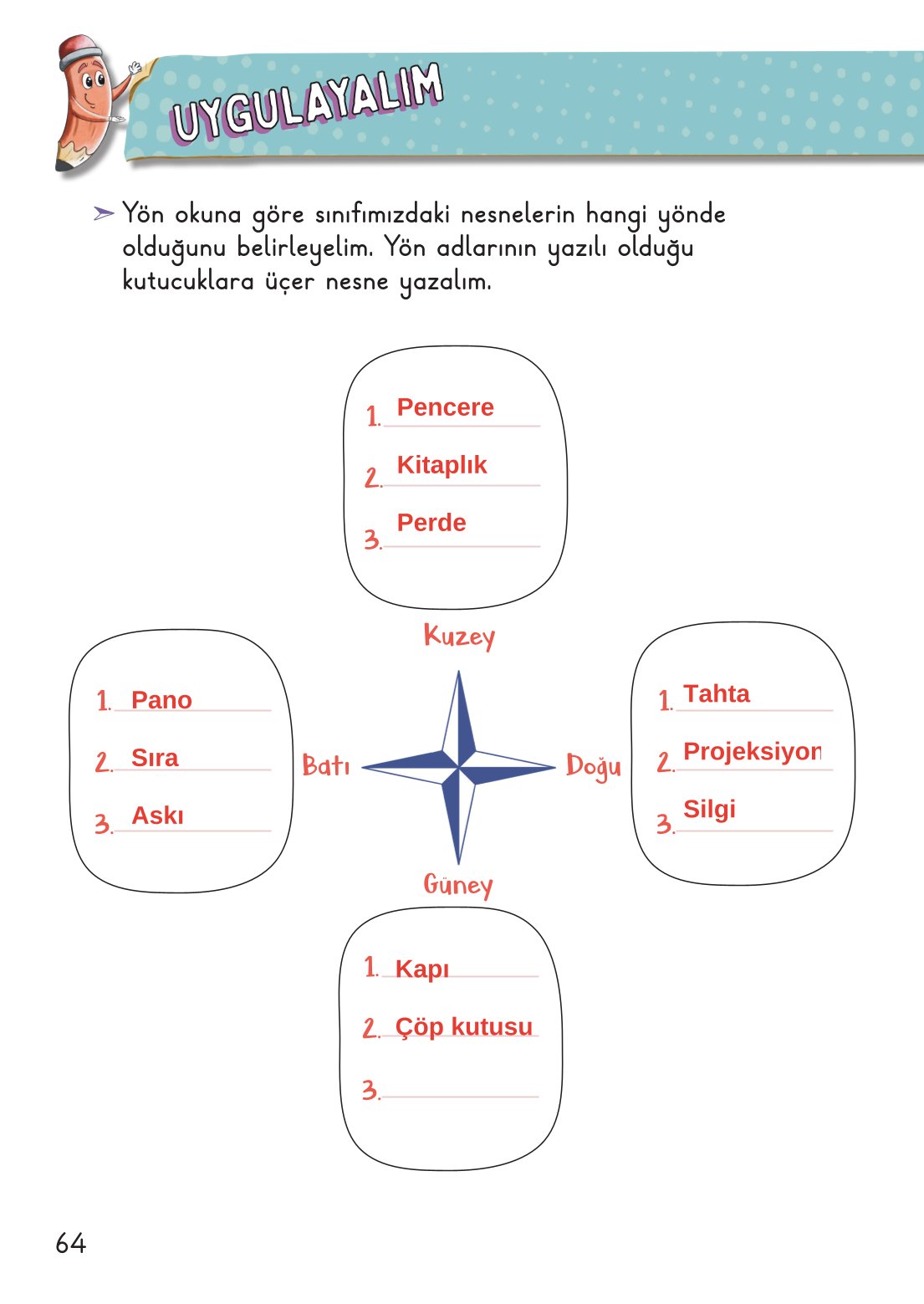 2. Sınıf Meb Yayınları Hayat Bilgisi 2. Kitap Ders Kitabı Sayfa 65 Cevapları