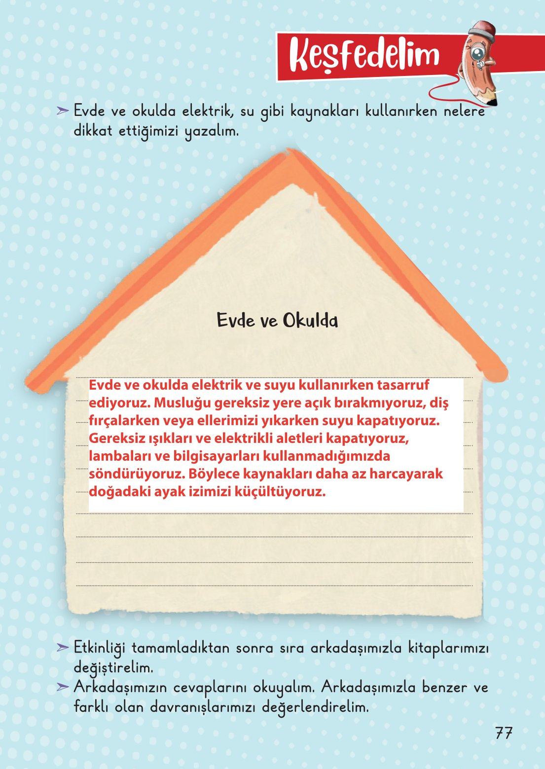 2. Sınıf Meb Yayınları Hayat Bilgisi 2. Kitap Ders Kitabı Sayfa 78 Cevapları