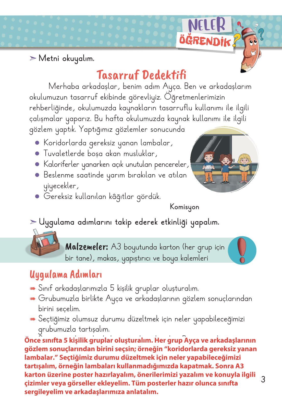 2. Sınıf Meb Yayınları Hayat Bilgisi 2. Kitap Ders Kitabı Sayfa 84 Cevapları