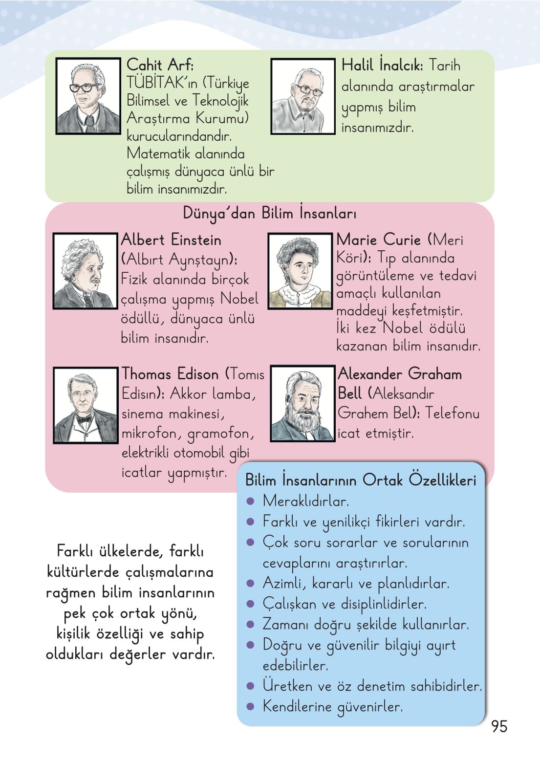 2. Sınıf Meb Yayınları Hayat Bilgisi 2. Kitap Ders Kitabı Sayfa 96 Cevapları