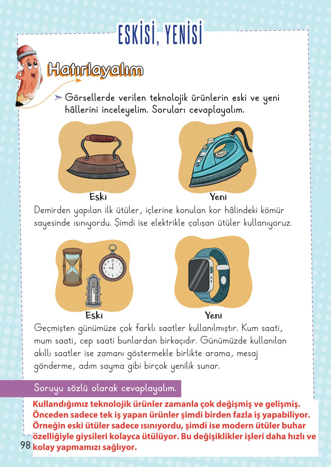 2. Sınıf Meb Yayınları Hayat Bilgisi 2. Kitap Ders Kitabı Sayfa 99 Cevapları