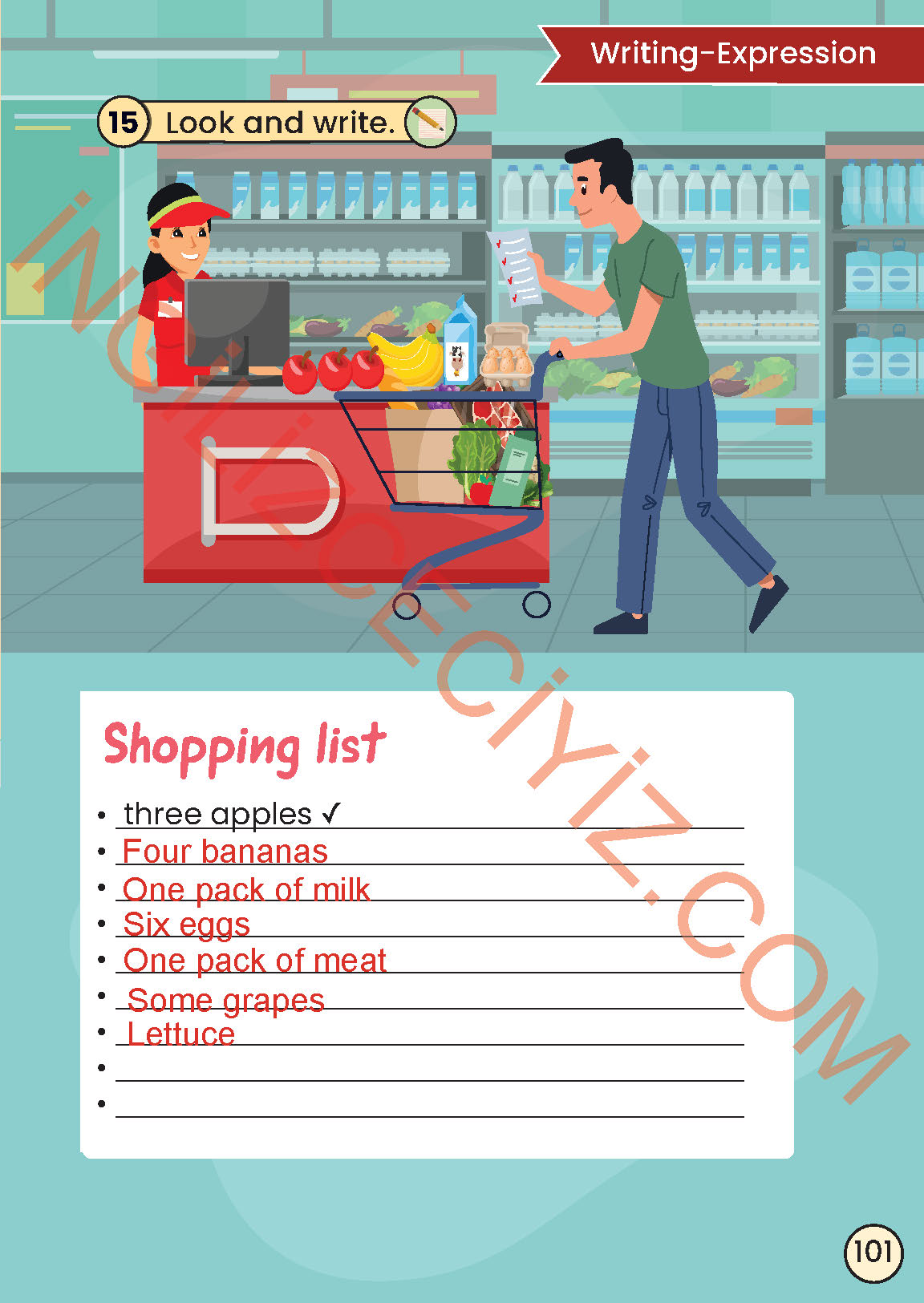 2. Sınıf Meb Yayınları İngilizce Ders Kitabı Sayfa 101 Cevapları