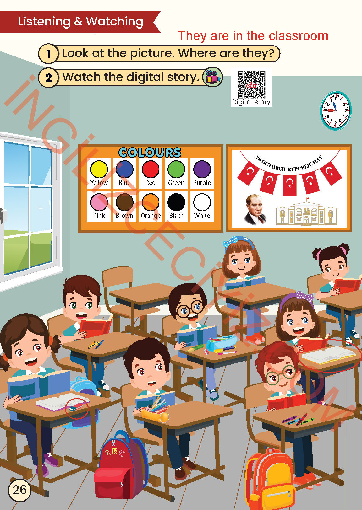 2. Sınıf Meb Yayınları İngilizce Ders Kitabı Sayfa 26 Cevapları