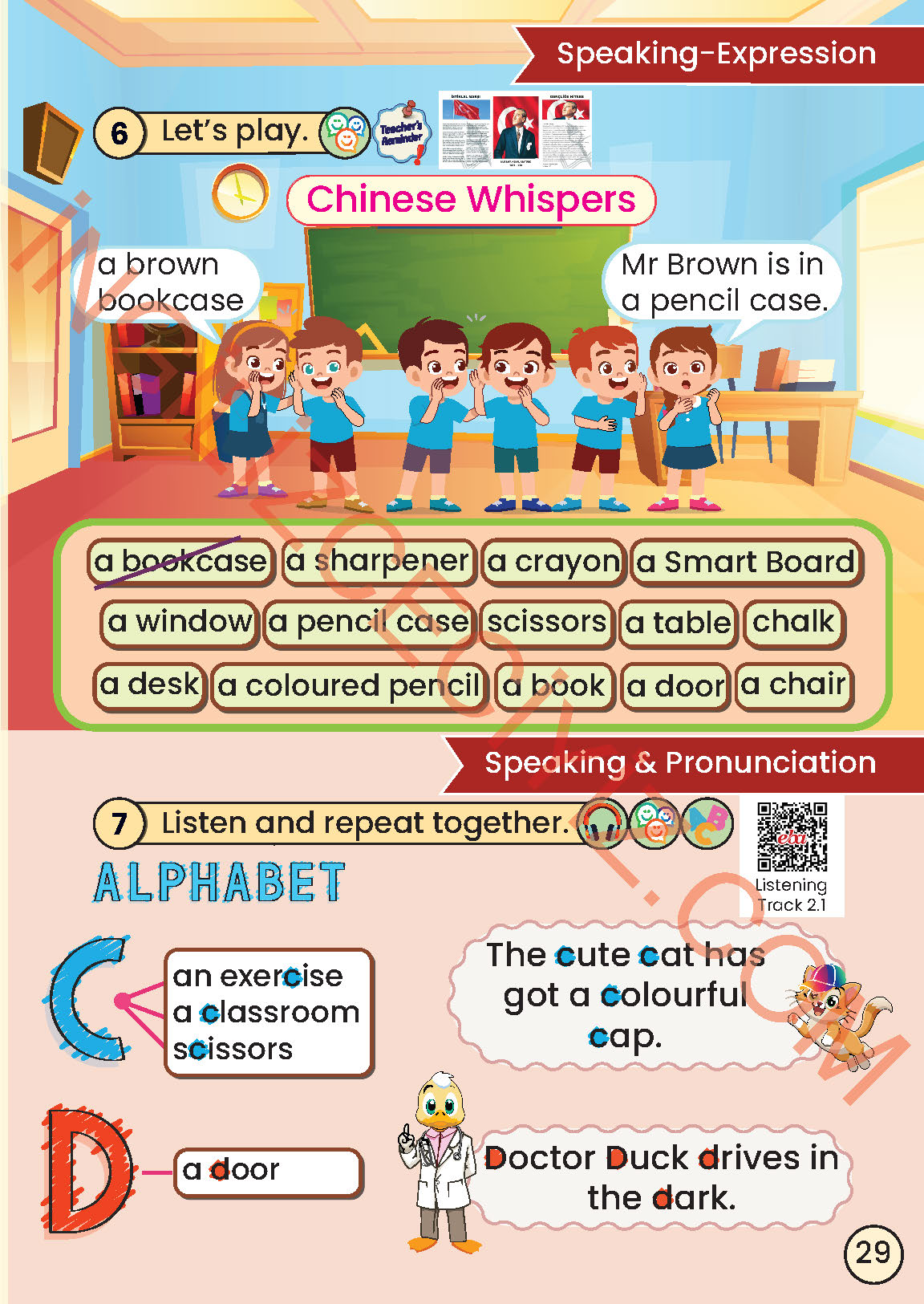 2. Sınıf Meb Yayınları İngilizce Ders Kitabı Sayfa 29 Cevapları