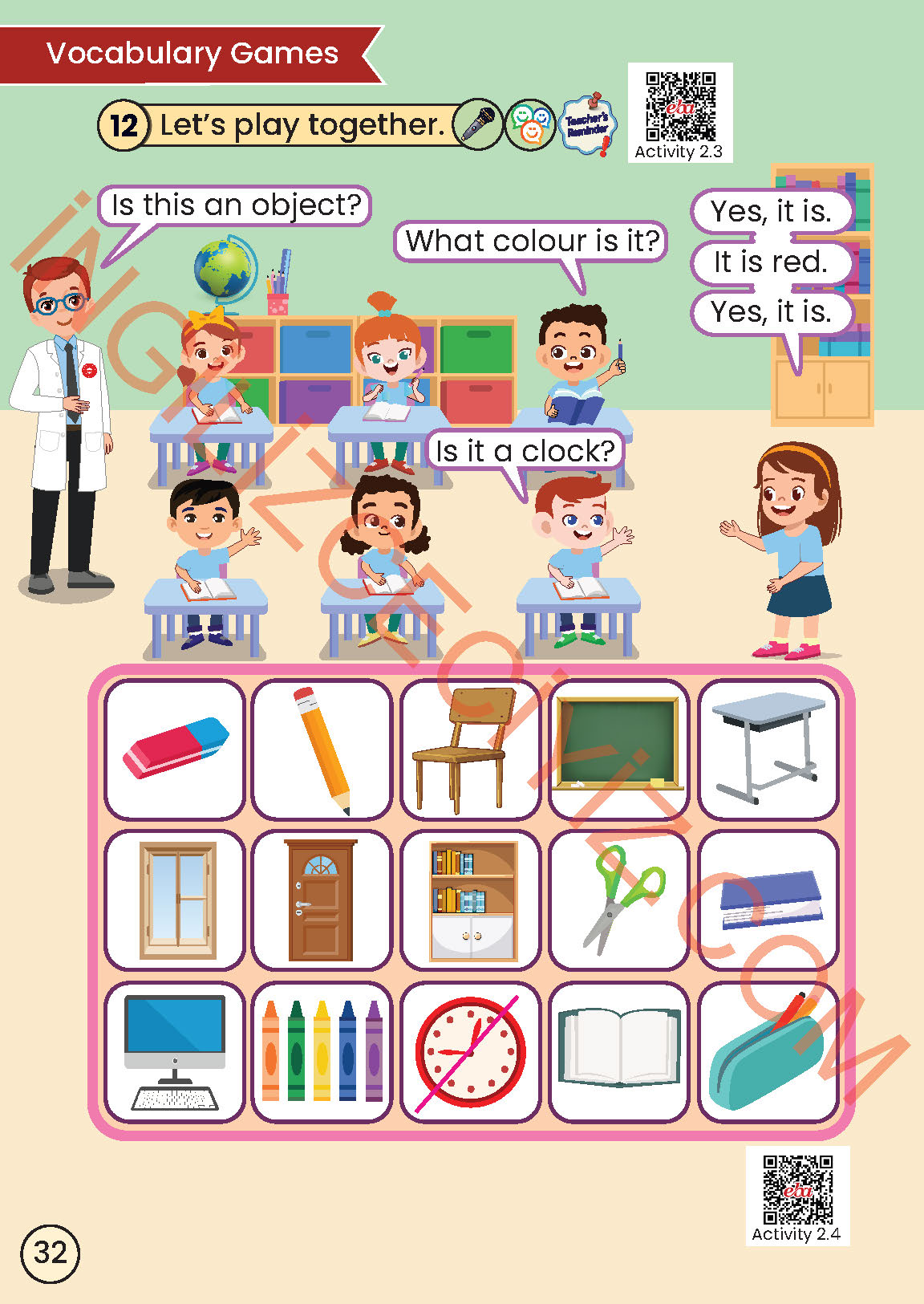 2. Sınıf Meb Yayınları İngilizce Ders Kitabı Sayfa 32 Cevapları